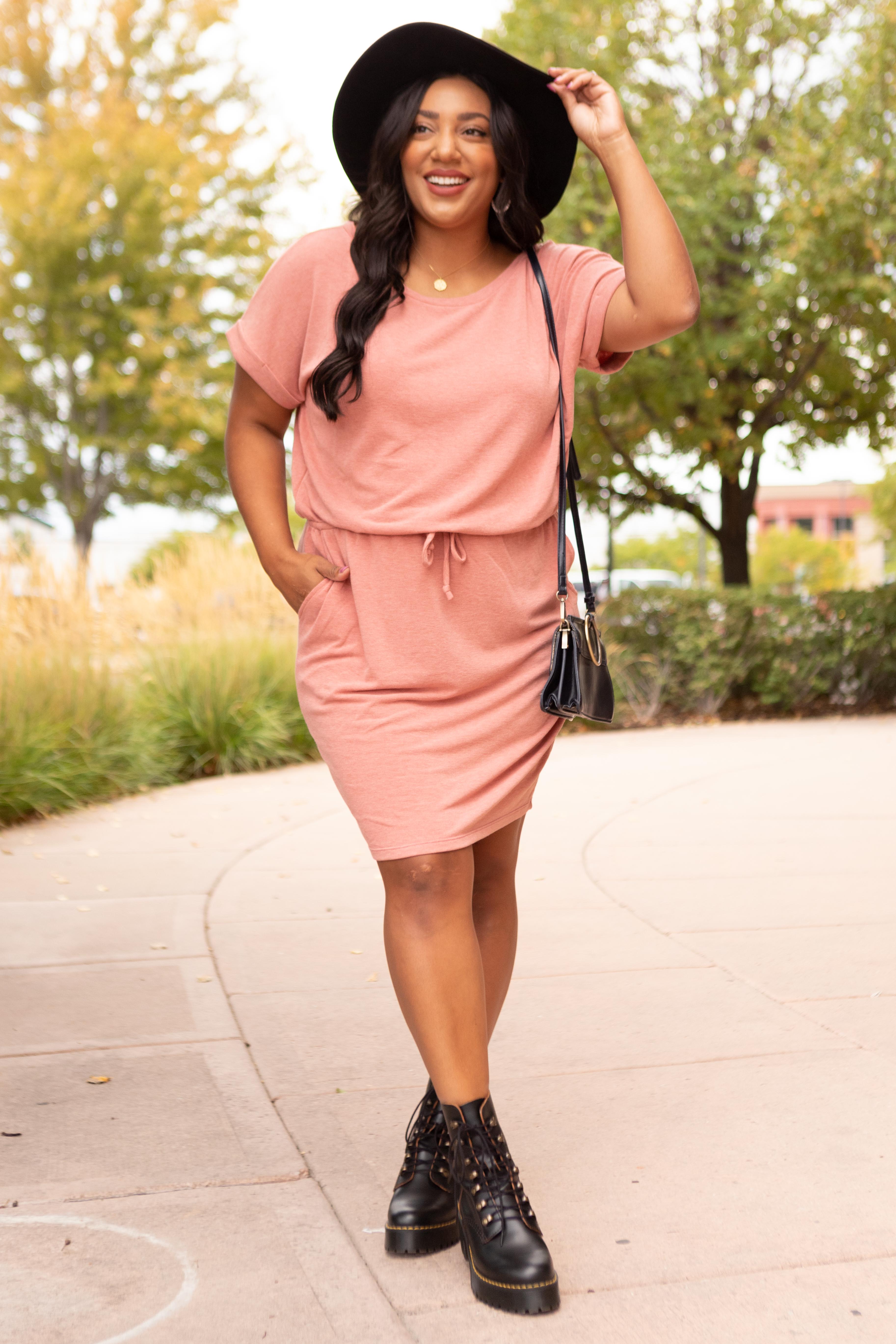 The Day Out Dress in Terracotta