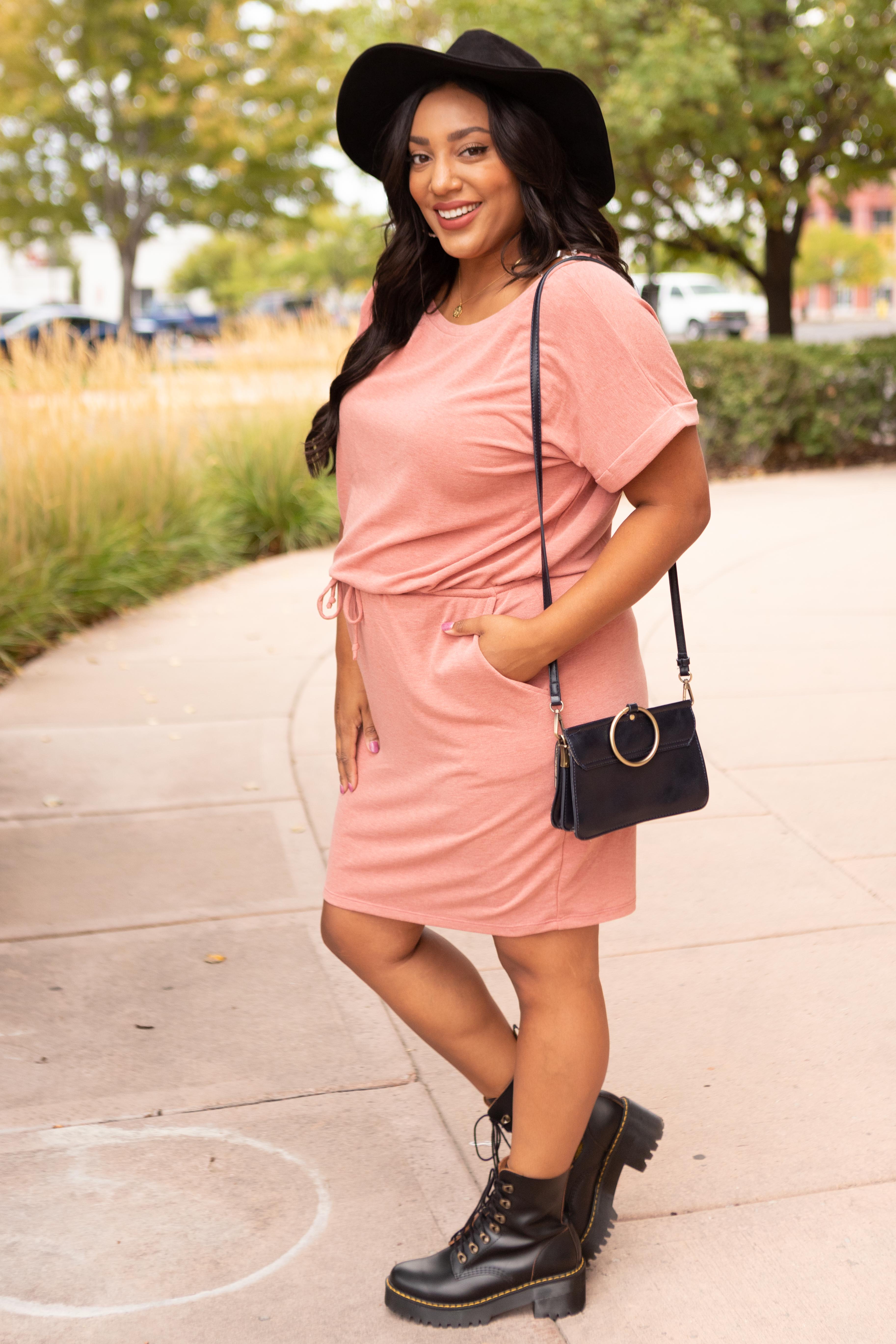 The Day Out Dress in Terracotta