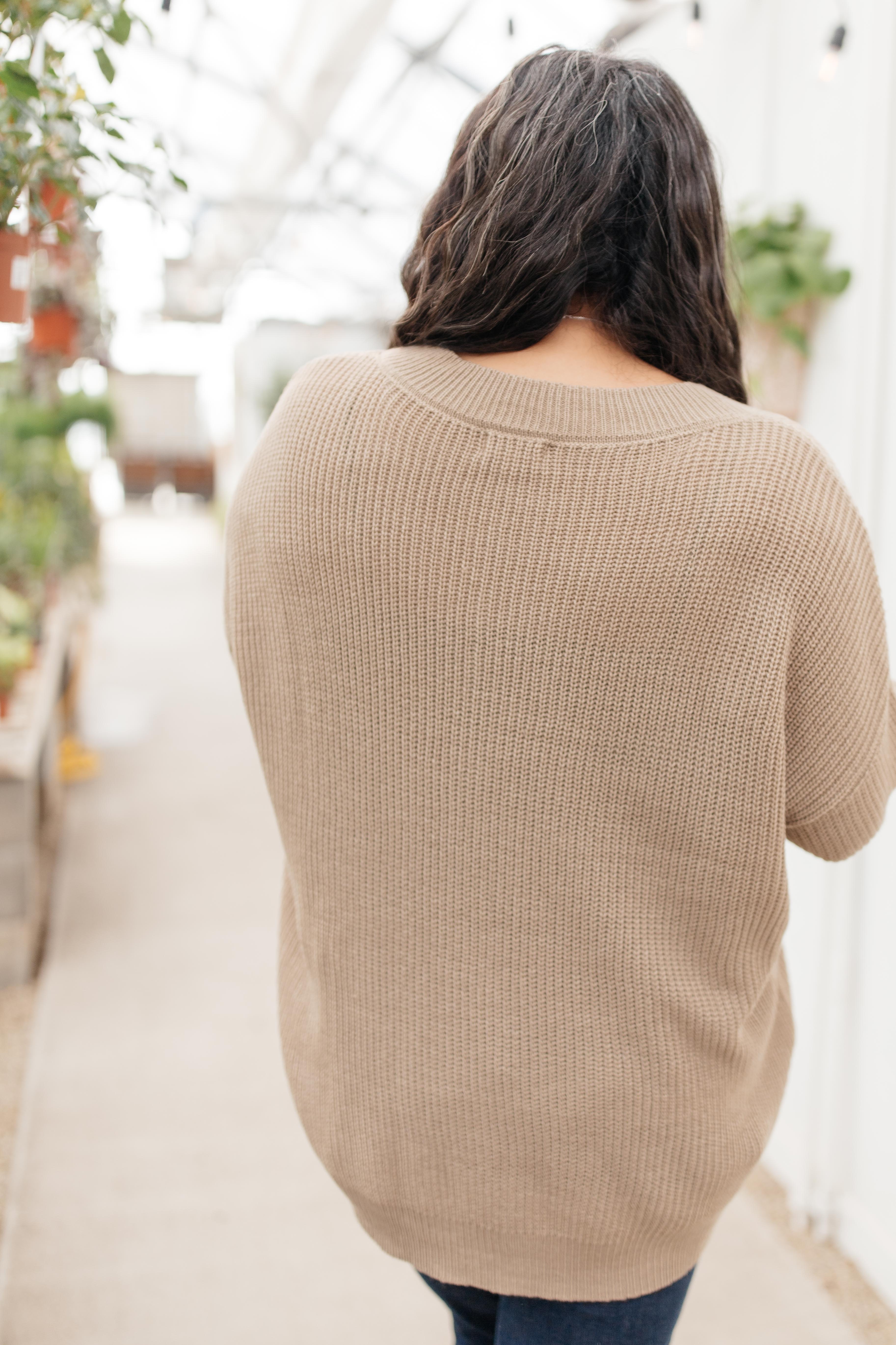 The Edge Of Your Sleeve Sweater