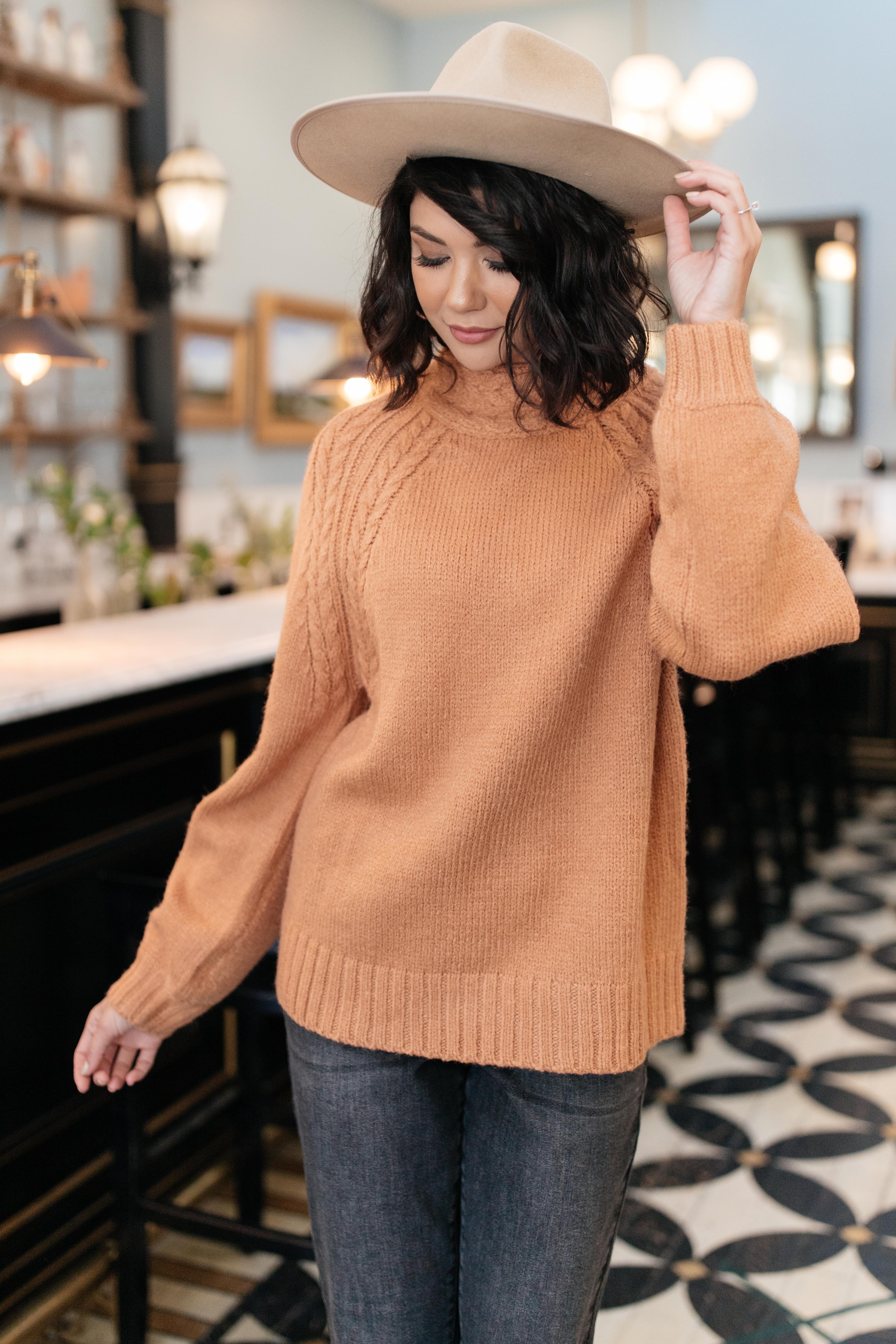 Your Favorite Knit Sweater in Carrot