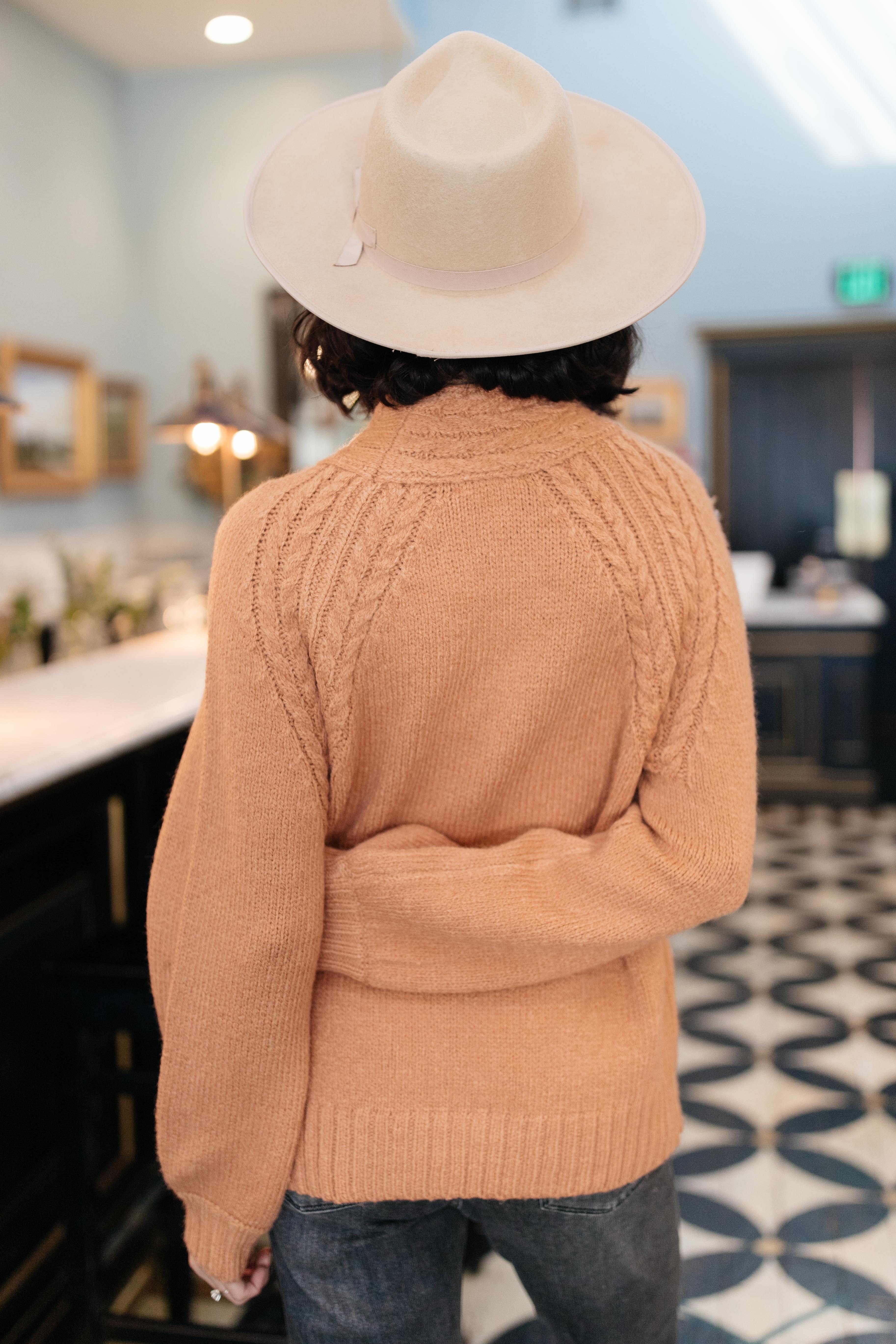 Your Favorite Knit Sweater in Carrot