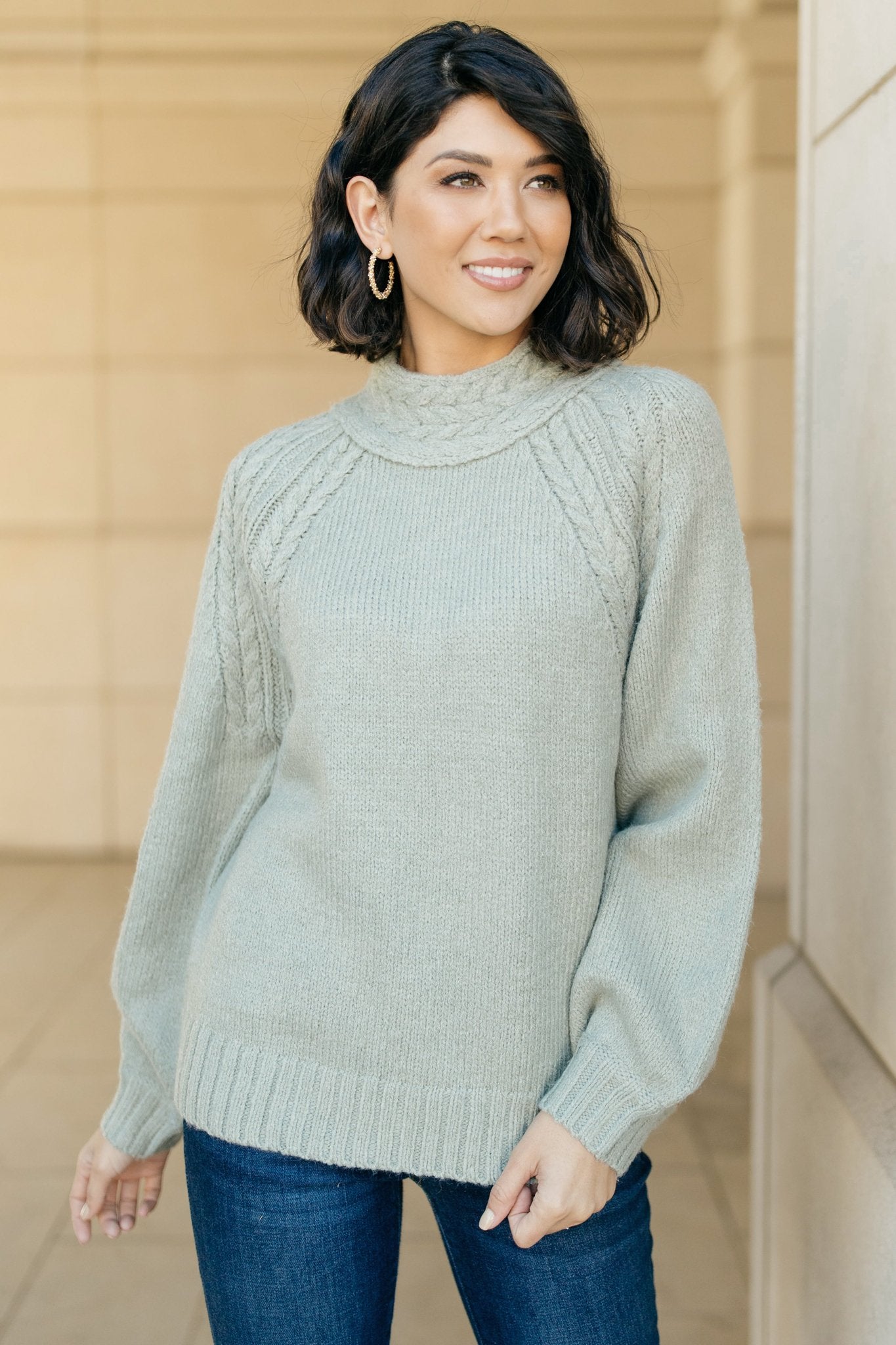 Your Favorite Knit Sweater in Lime