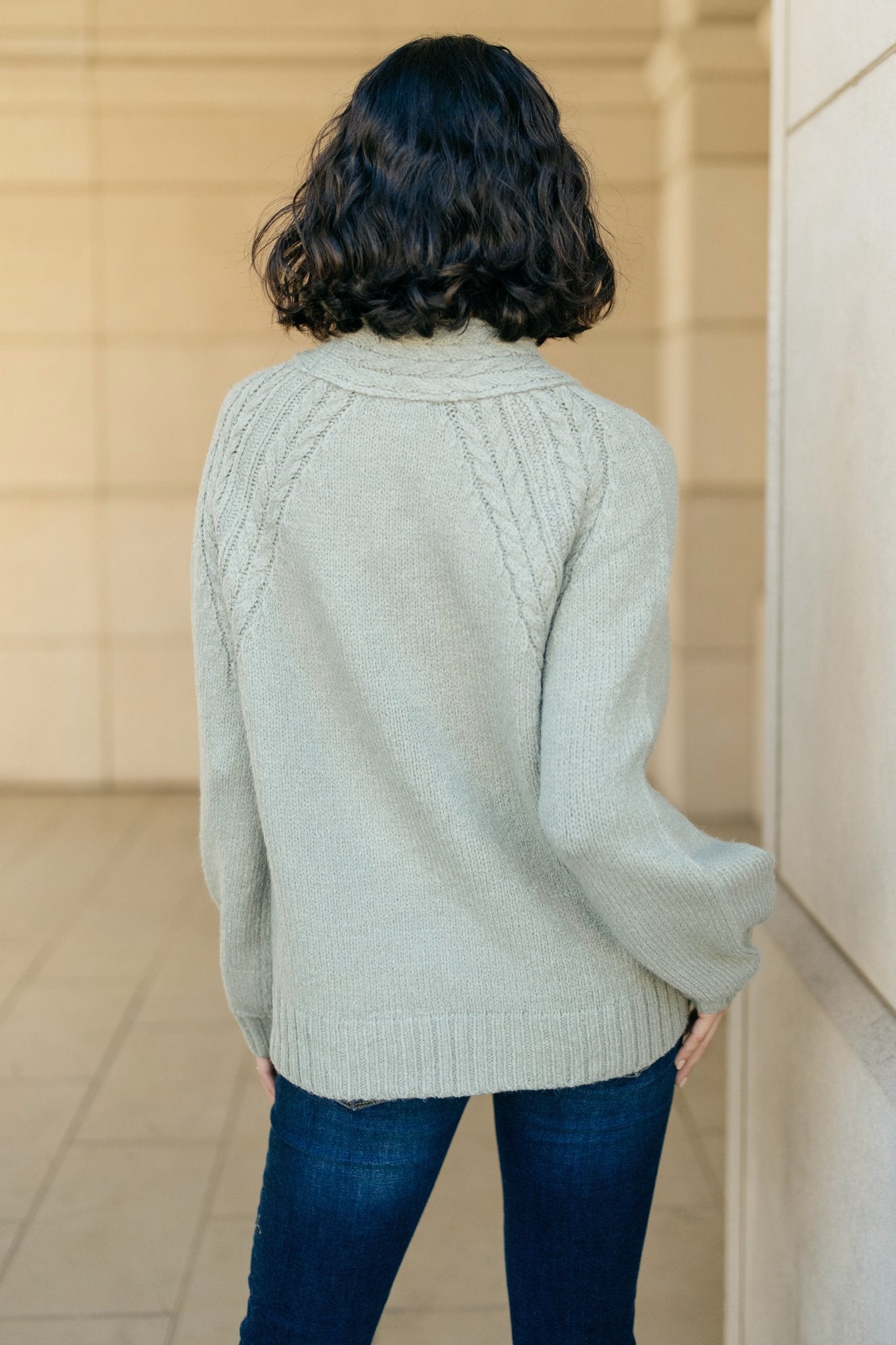 Your Favorite Knit Sweater in Lime