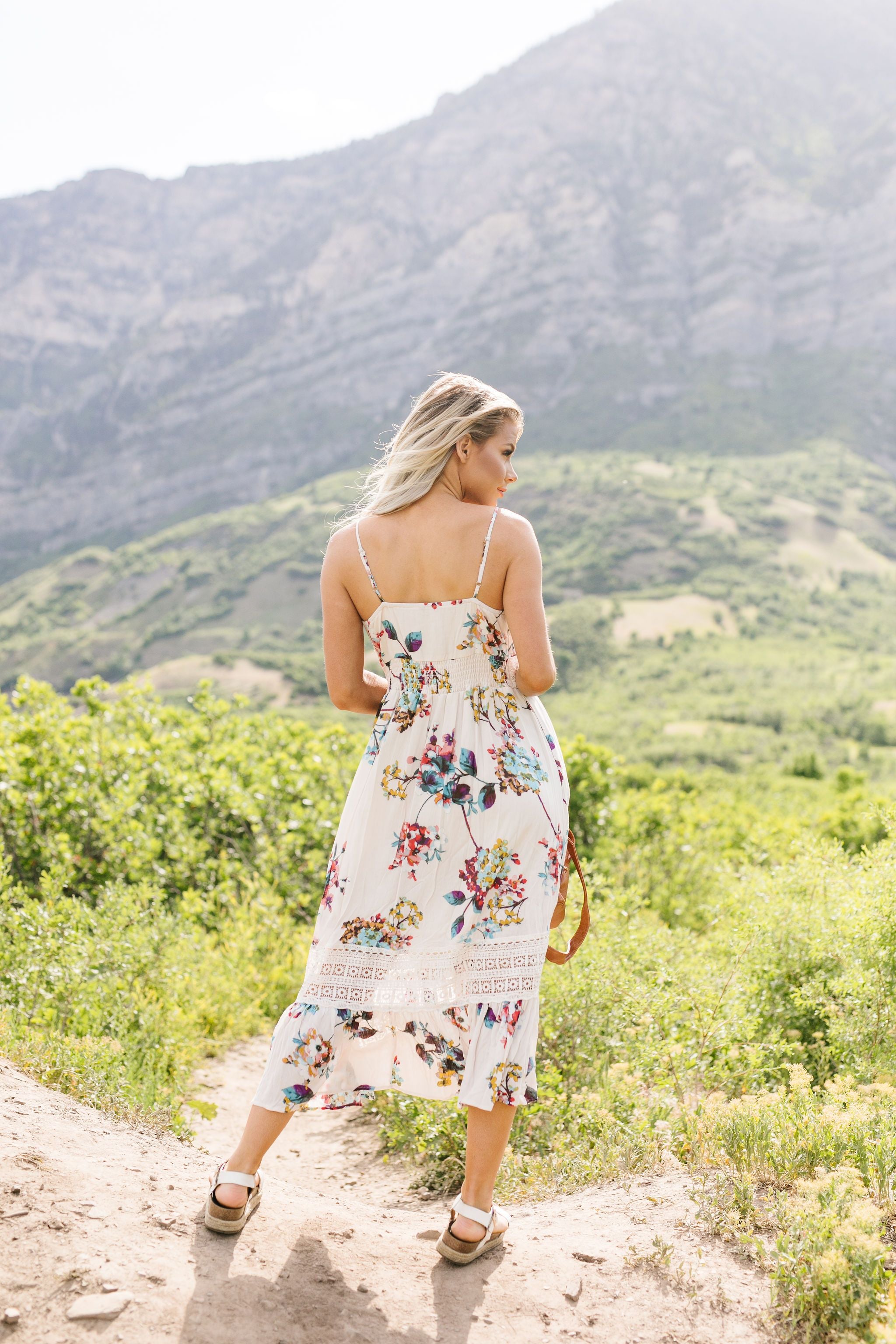 A Little Romance Midi Dress