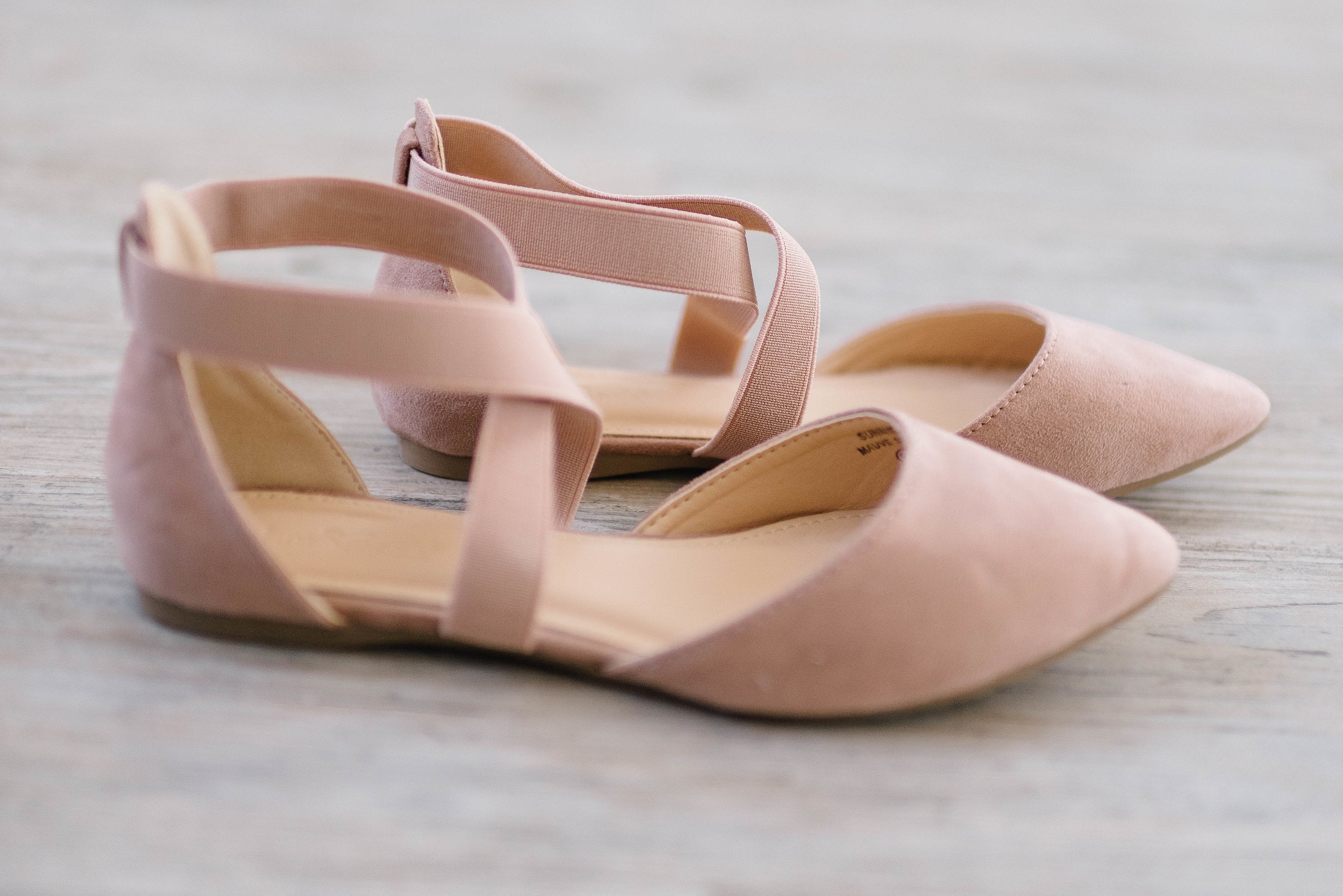 Arabesque Flat In Blush