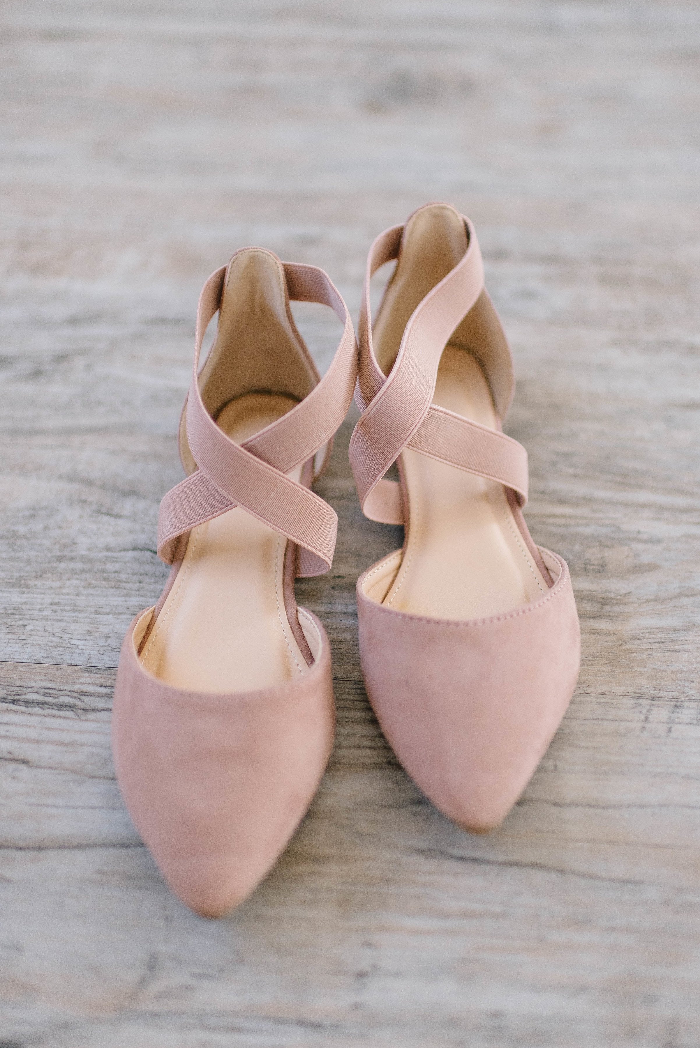 Arabesque Flat In Blush