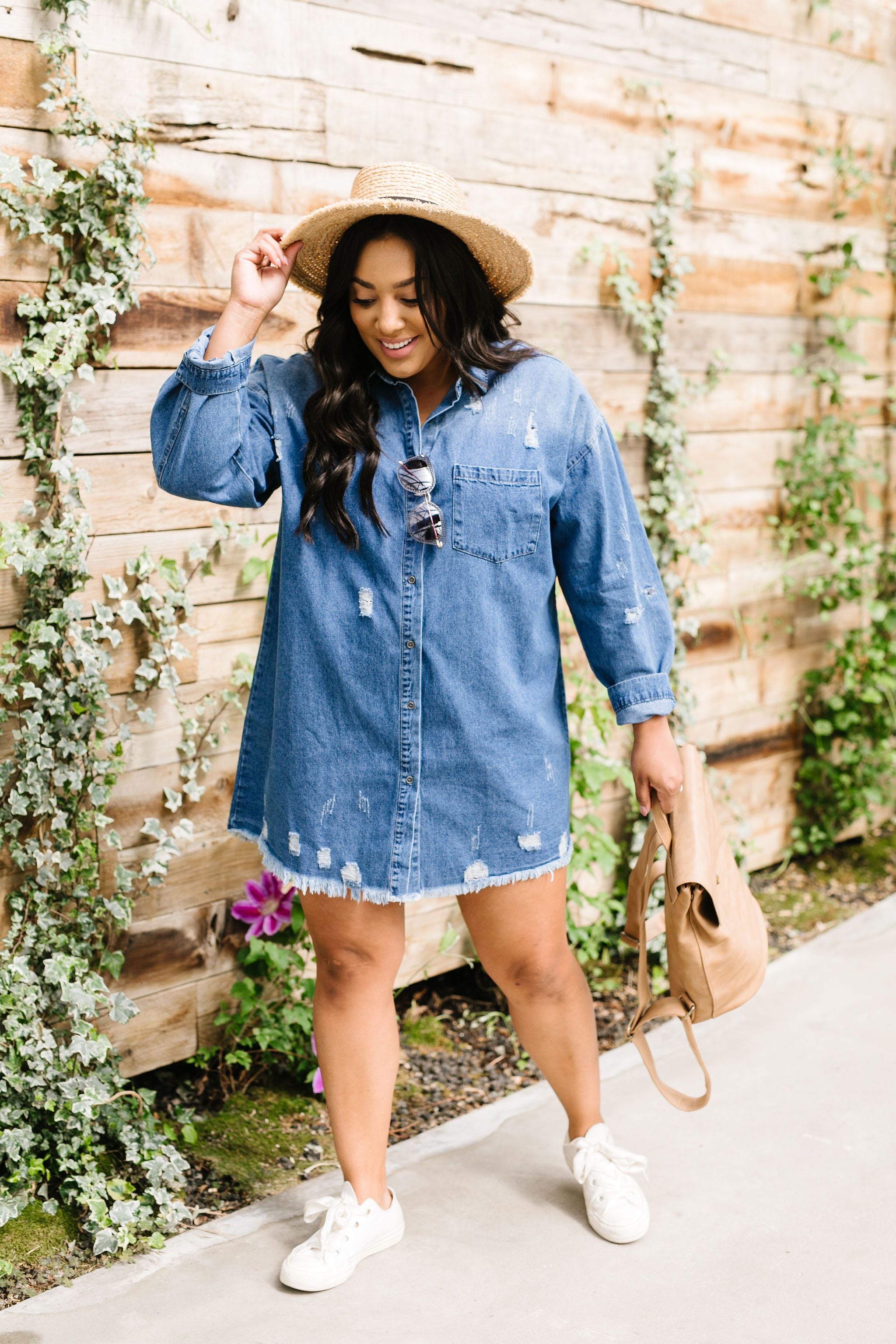 Artist's Loft Denim Button Down