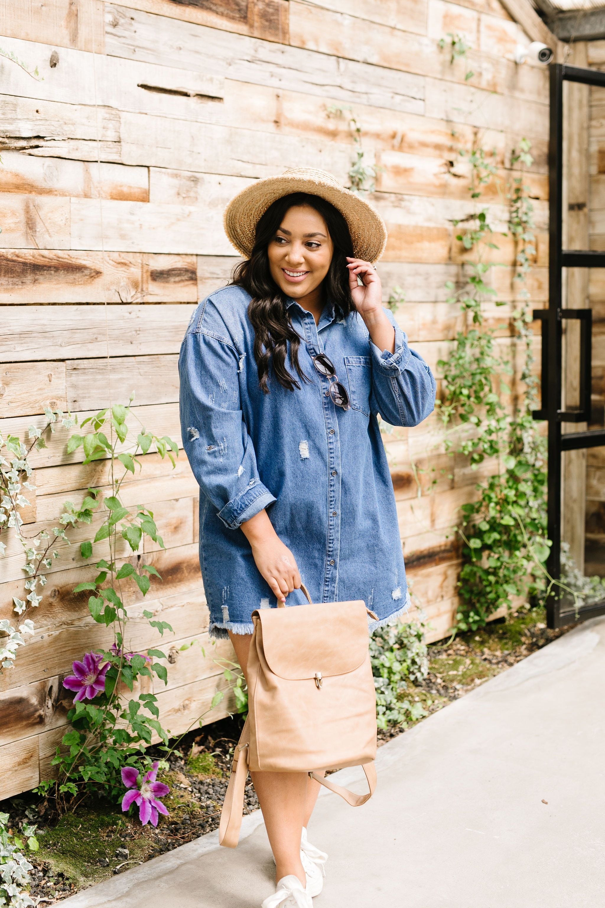 Artist's Loft Denim Button Down