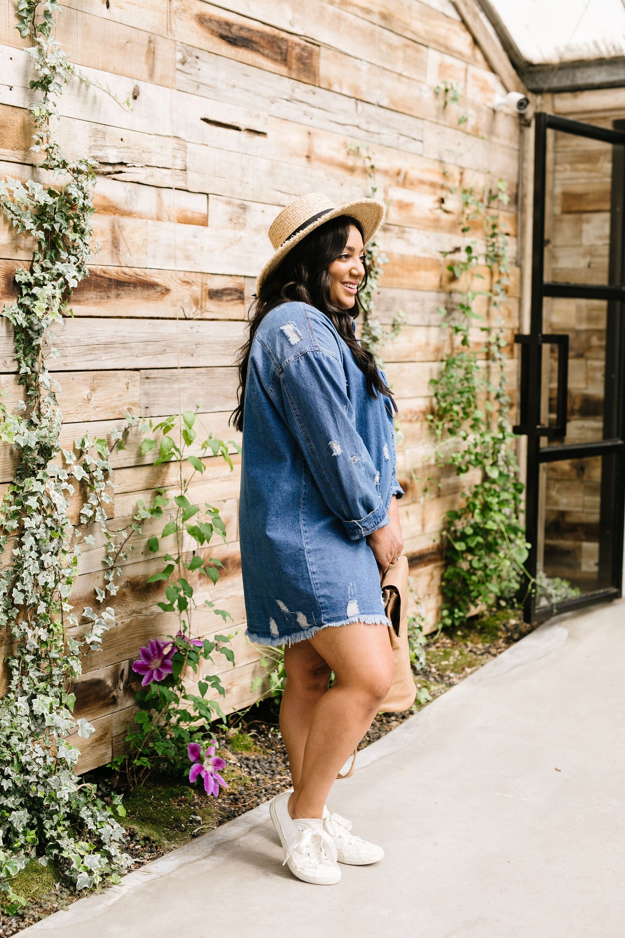 Artist's Loft Denim Button Down