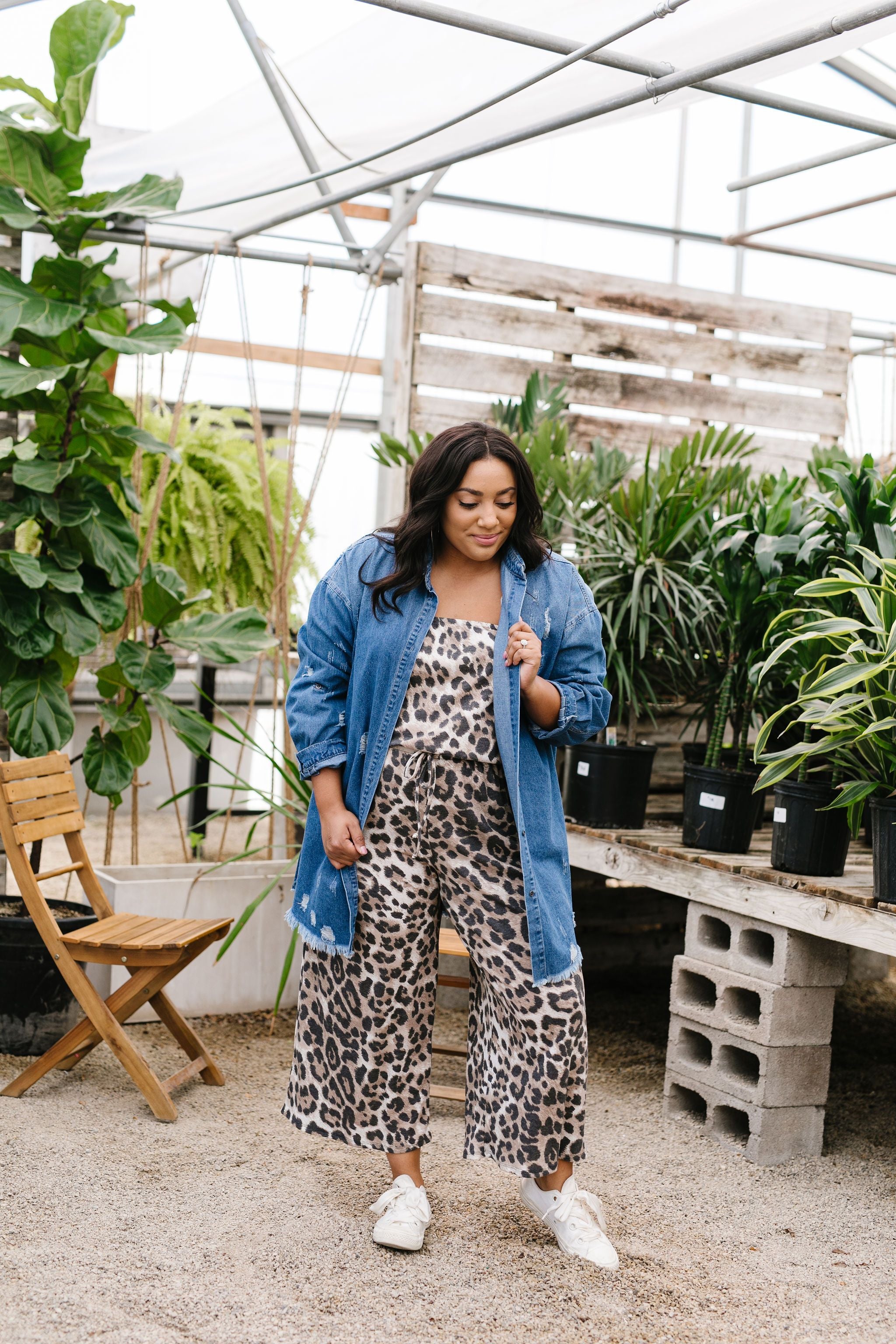 Artist's Loft Denim Button Down