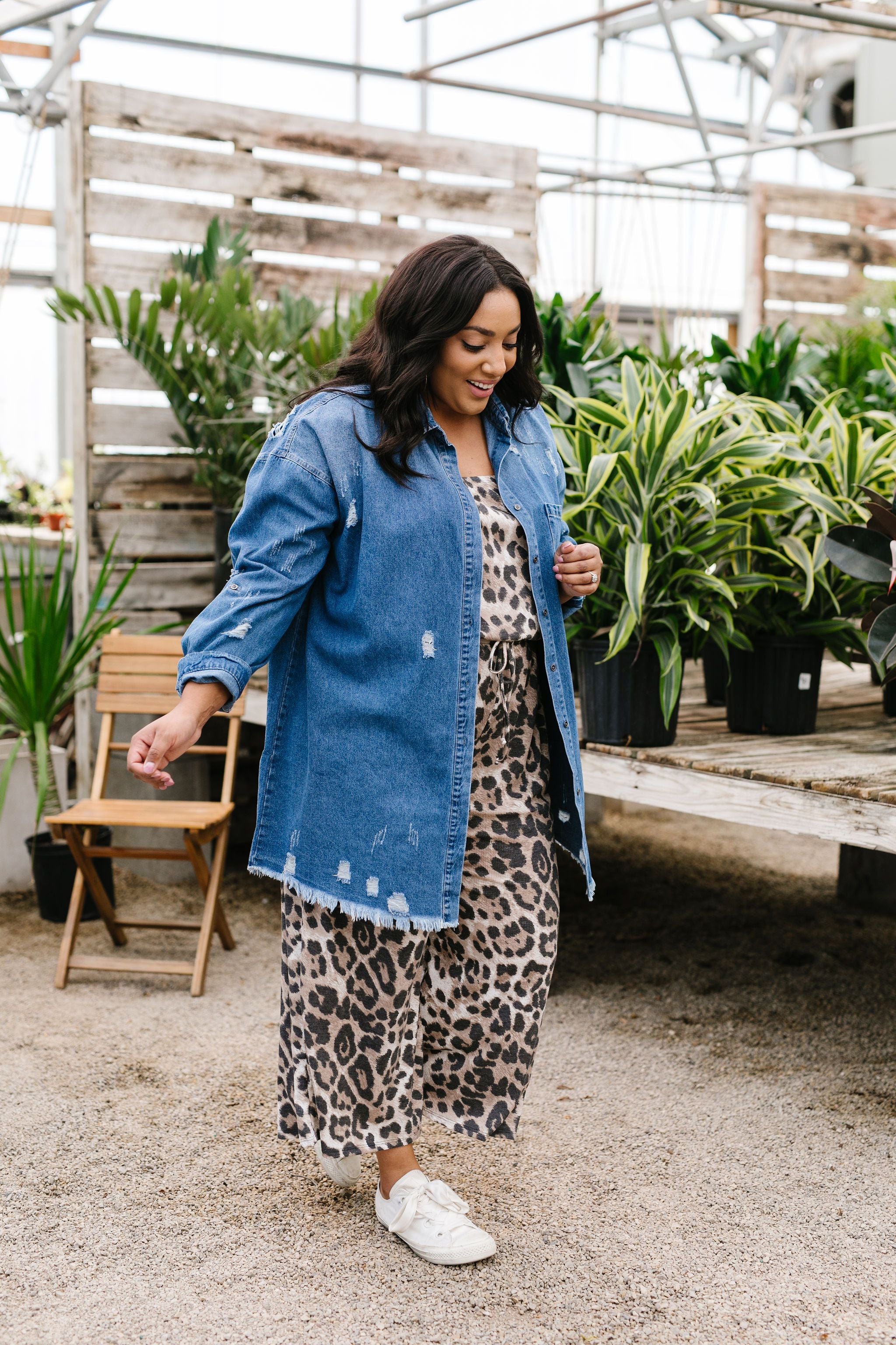 Artist's Loft Denim Button Down