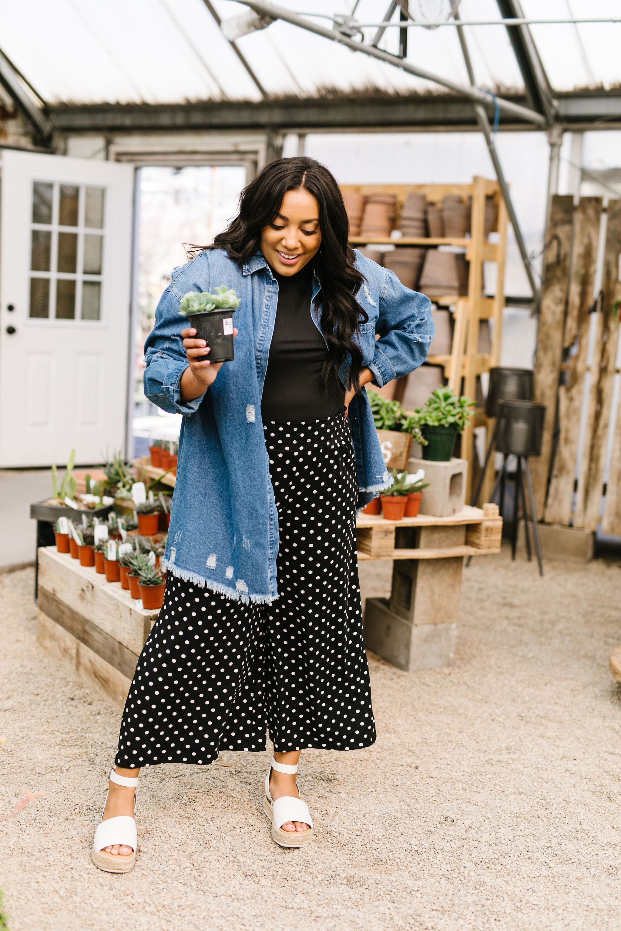 Artist's Loft Denim Button Down