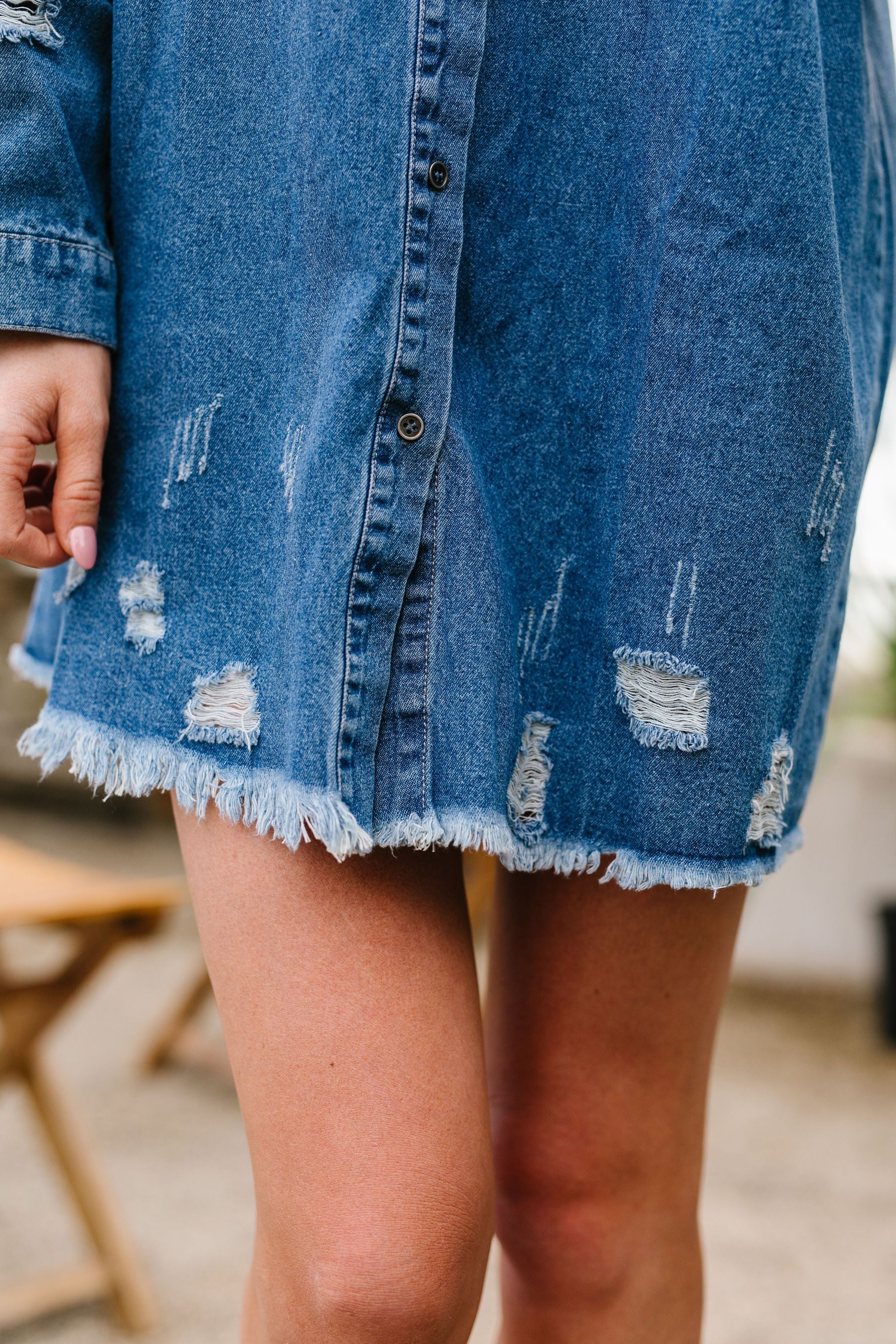 Artist's Loft Denim Button Down