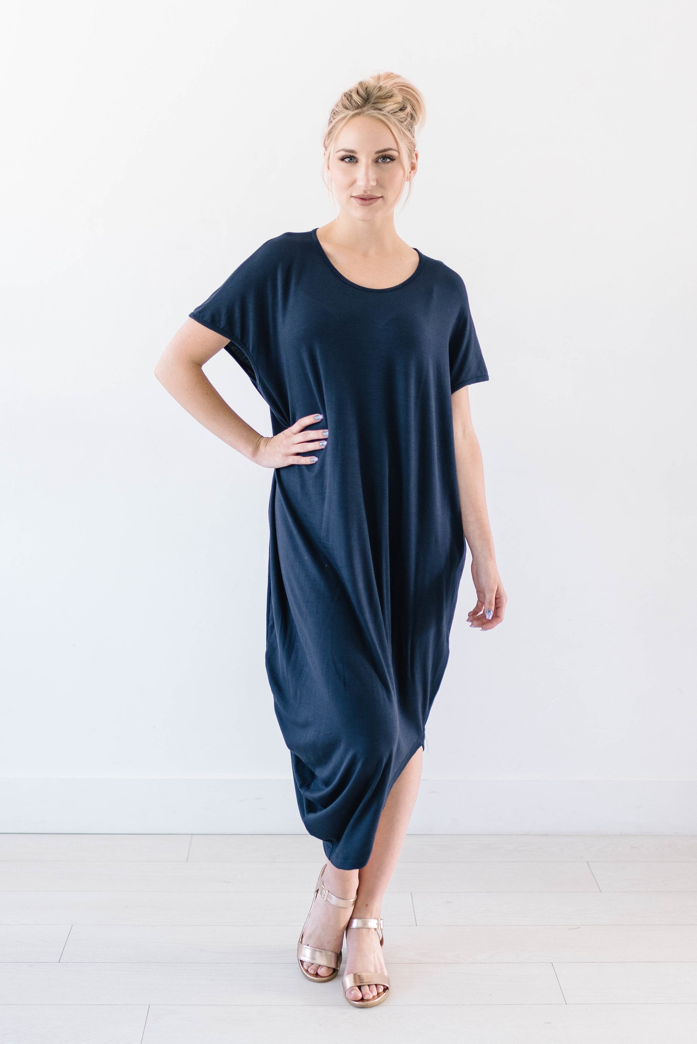 Azul Asymmetrical Hem Dress