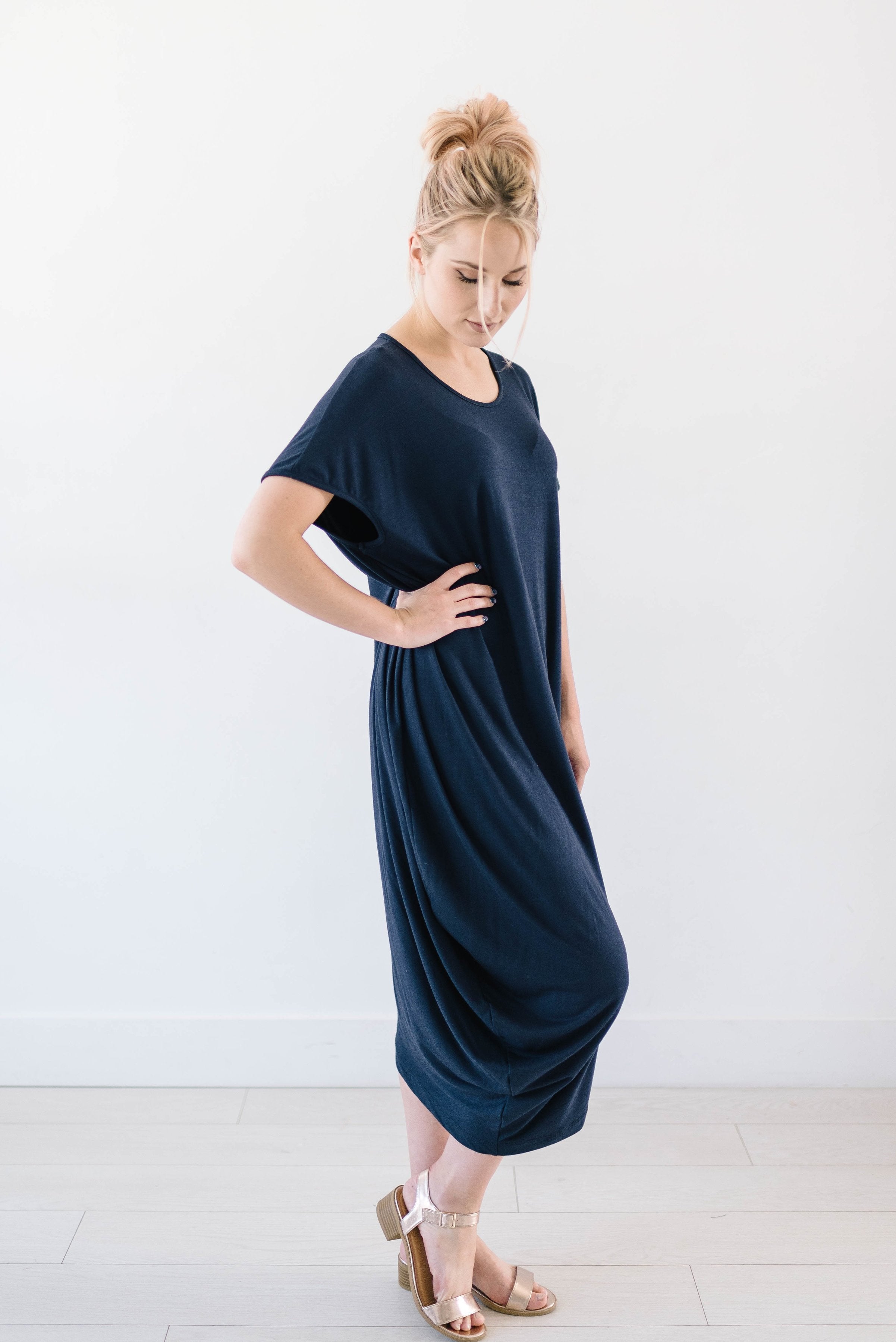 Azul Asymmetrical Hem Dress