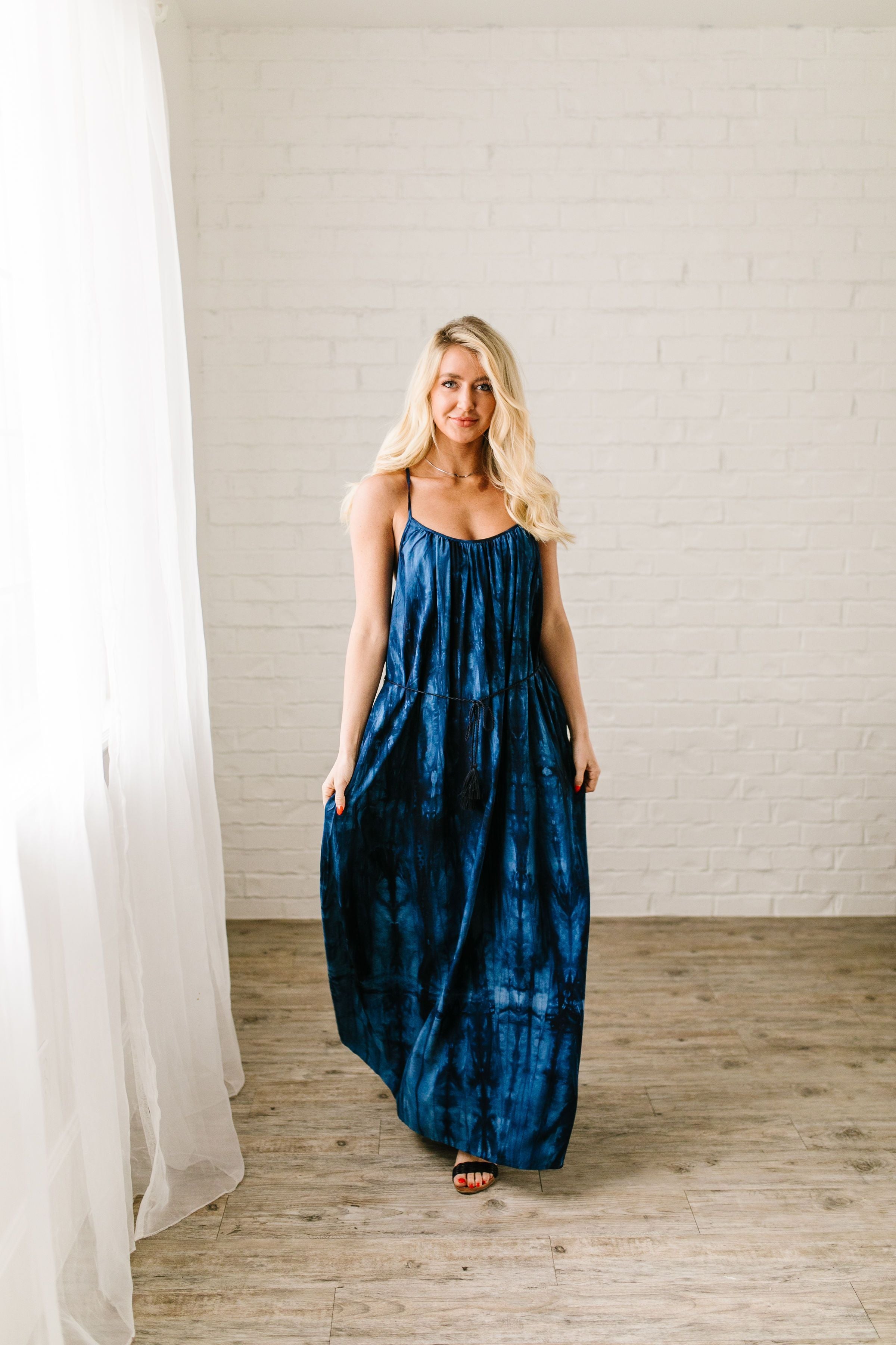 Bamboo Tie Dye Maxi Dress