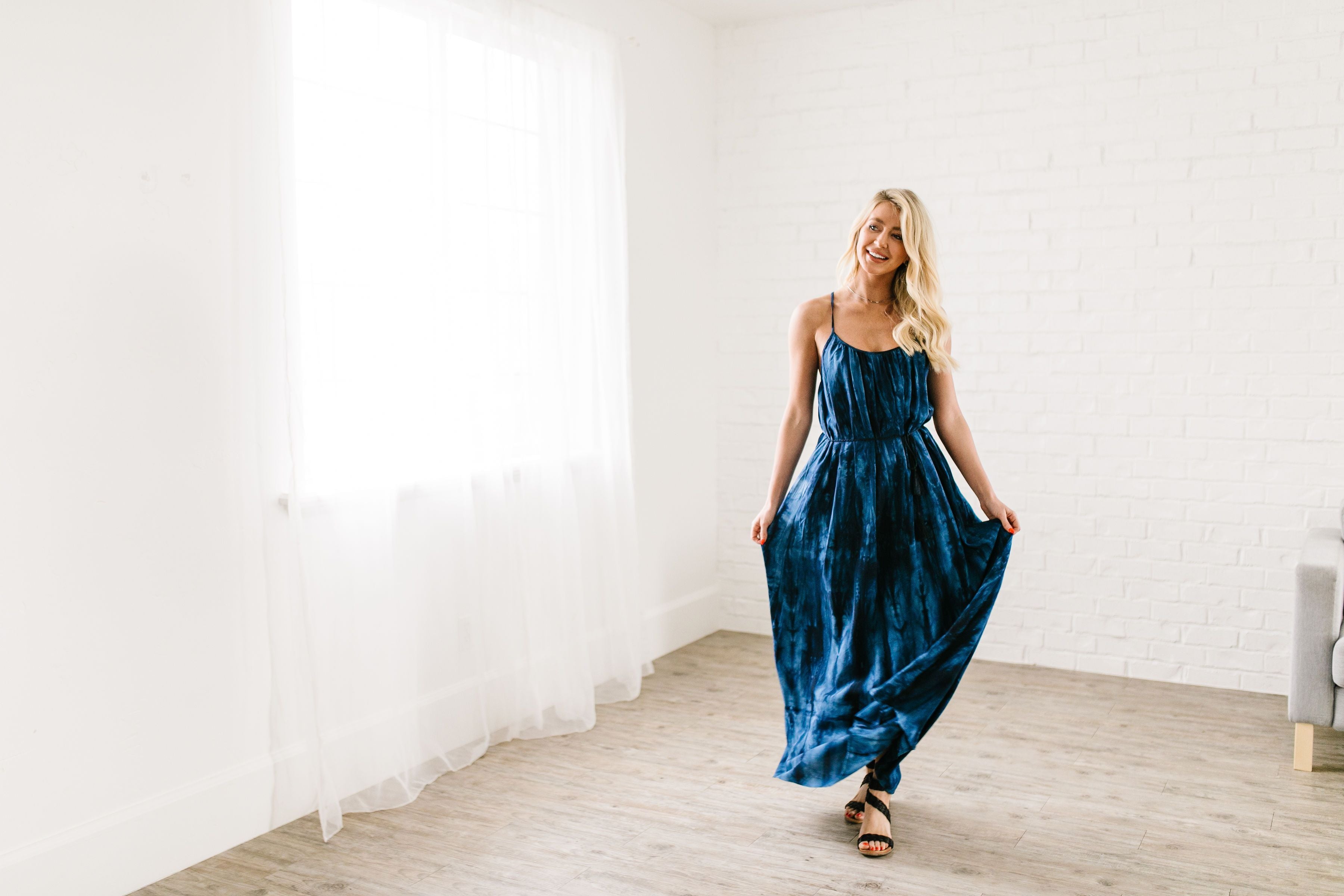 Bamboo Tie Dye Maxi Dress