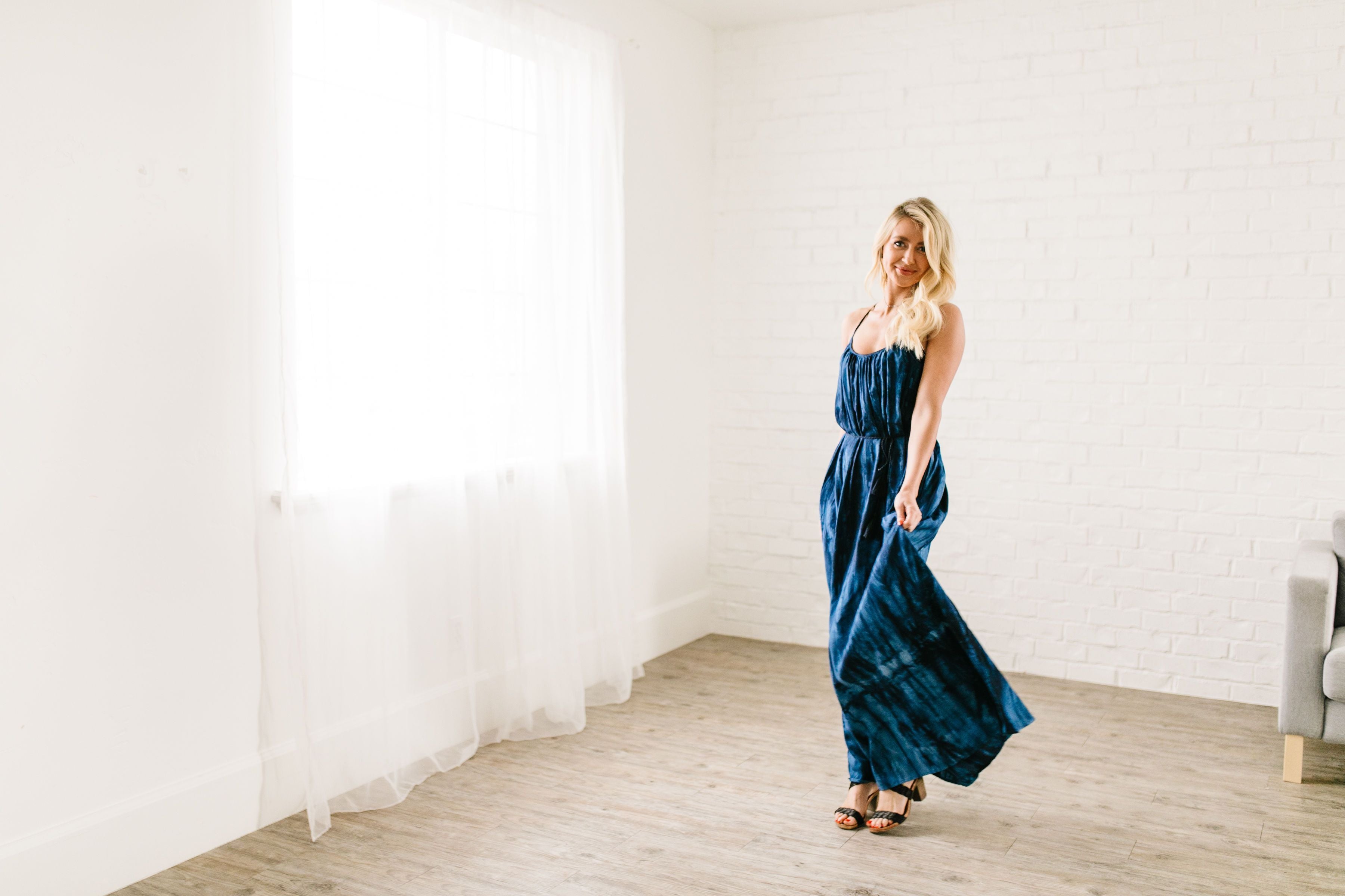 Bamboo Tie Dye Maxi Dress