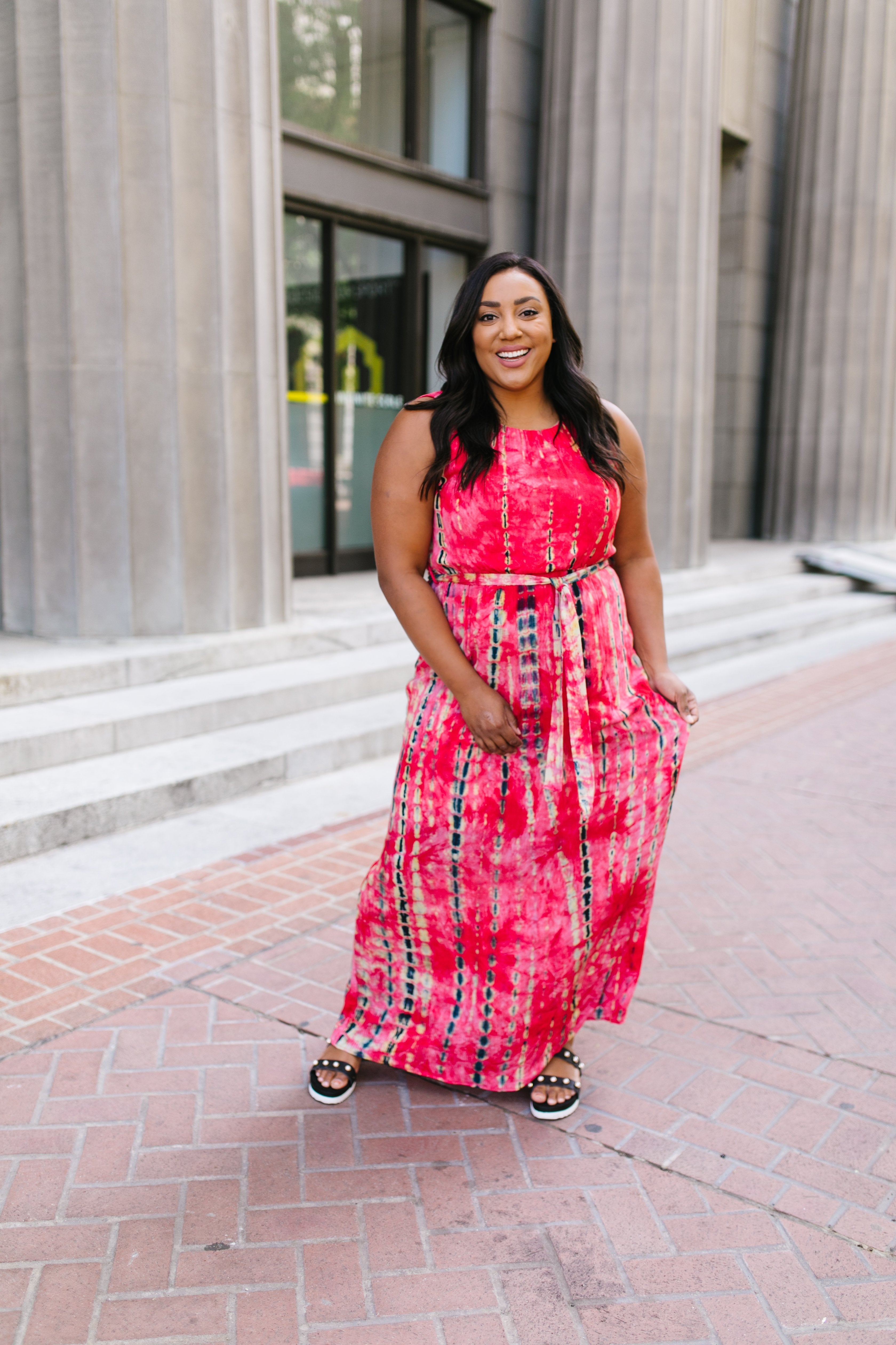 Bamboozled Red Maxi Dress