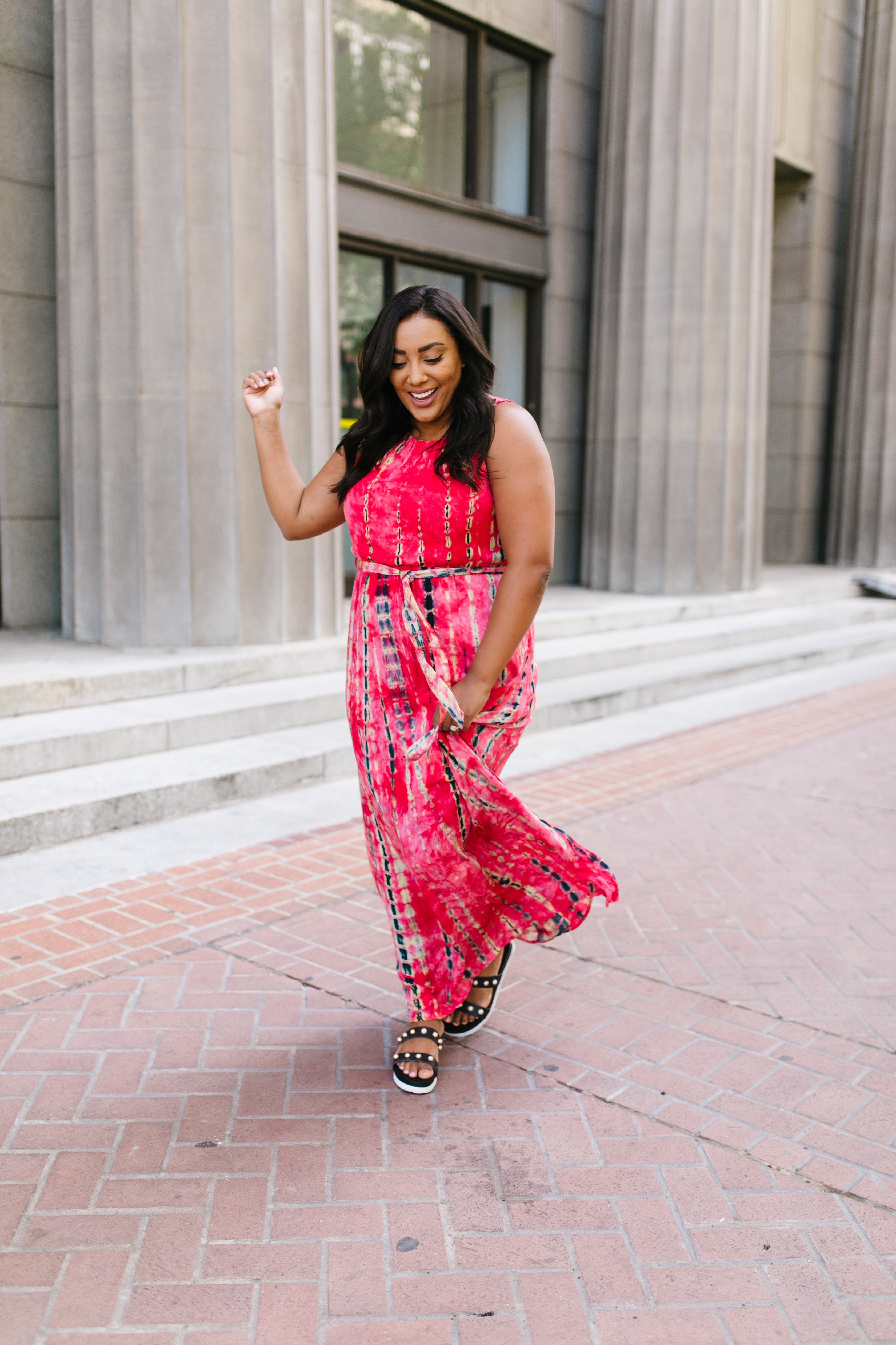 Bamboozled Red Maxi Dress