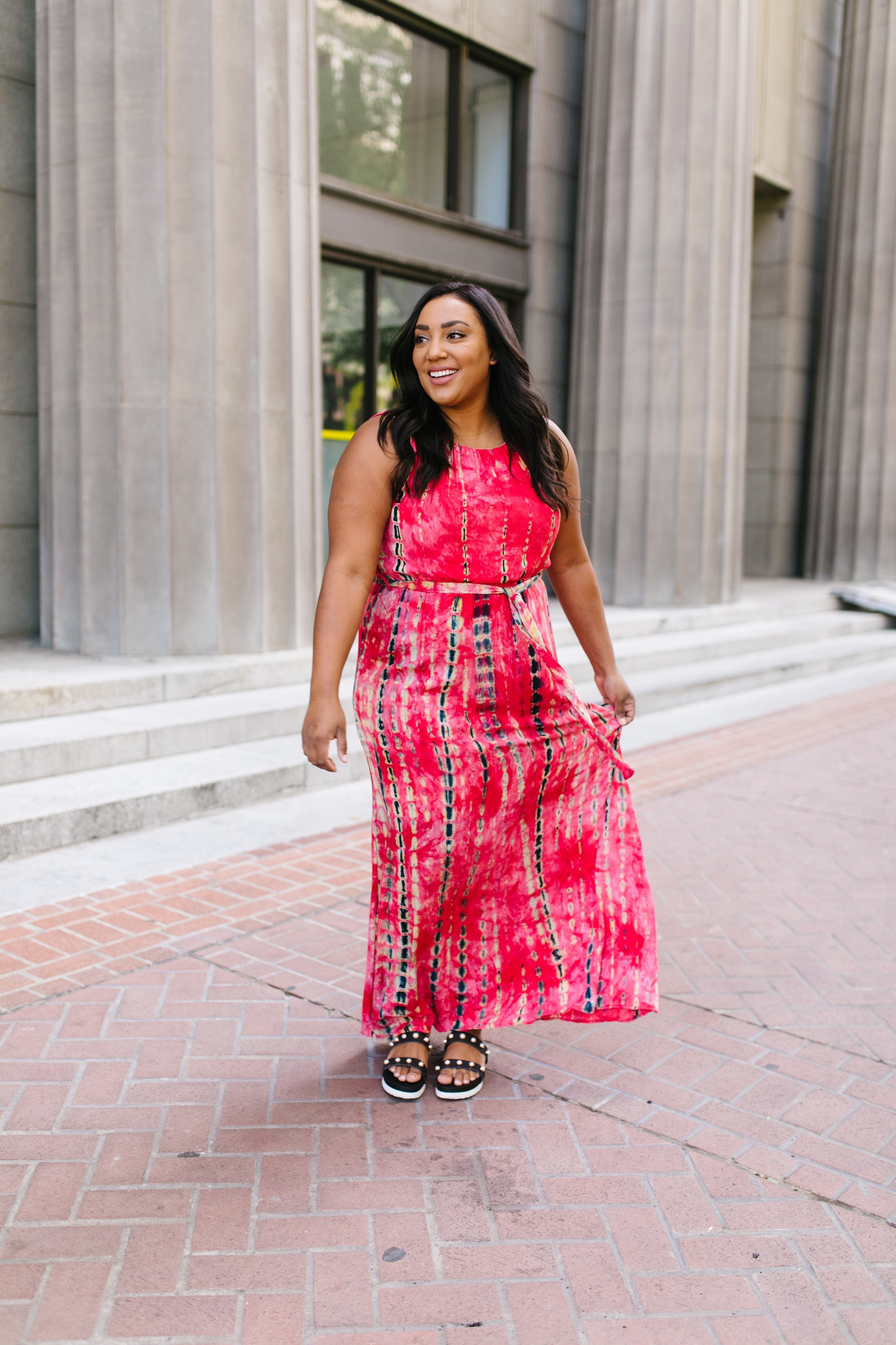 Bamboozled Red Maxi Dress