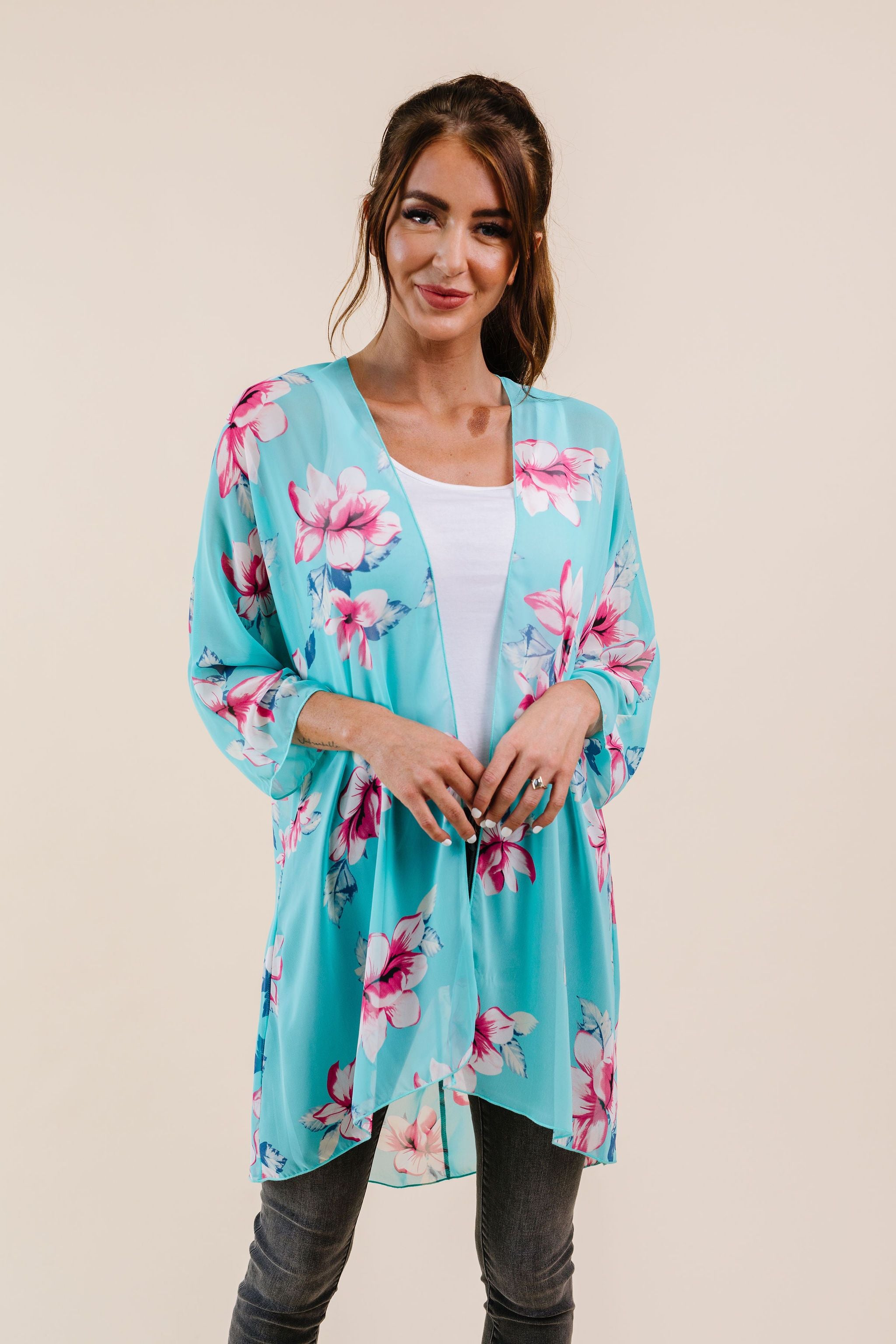 Barely There Chiffon Kimono