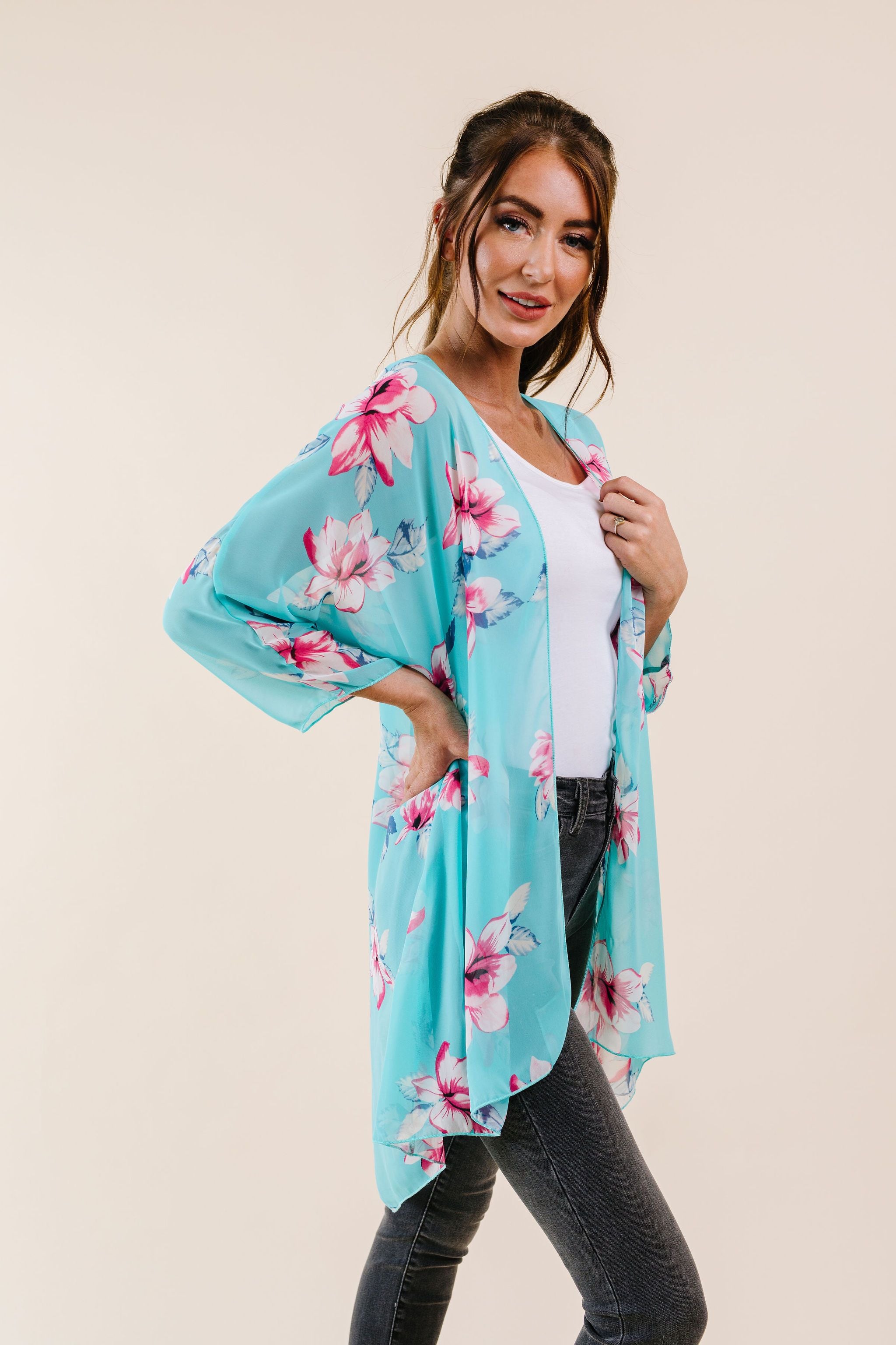 Barely There Chiffon Kimono