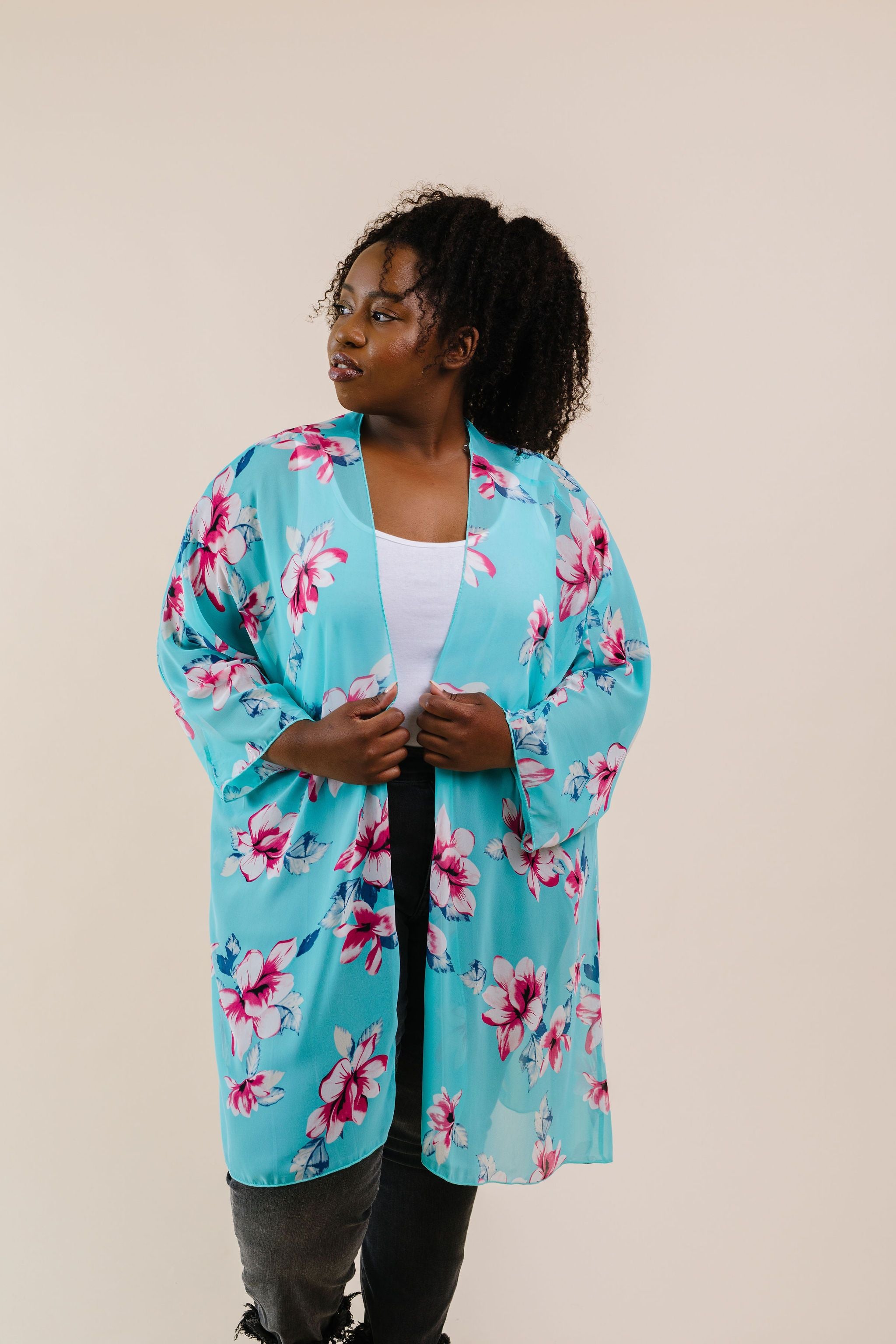 Barely There Chiffon Kimono