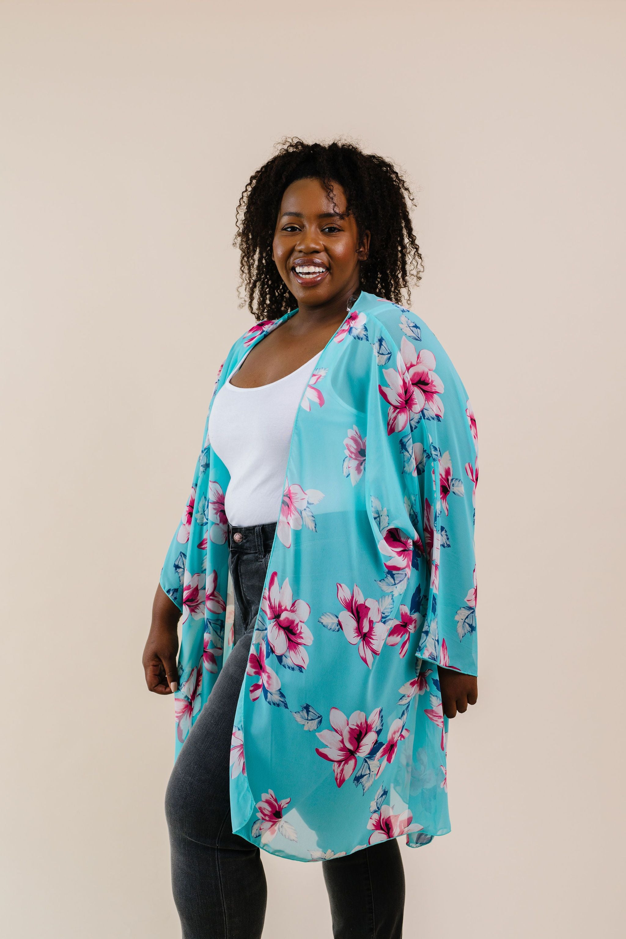 Barely There Chiffon Kimono