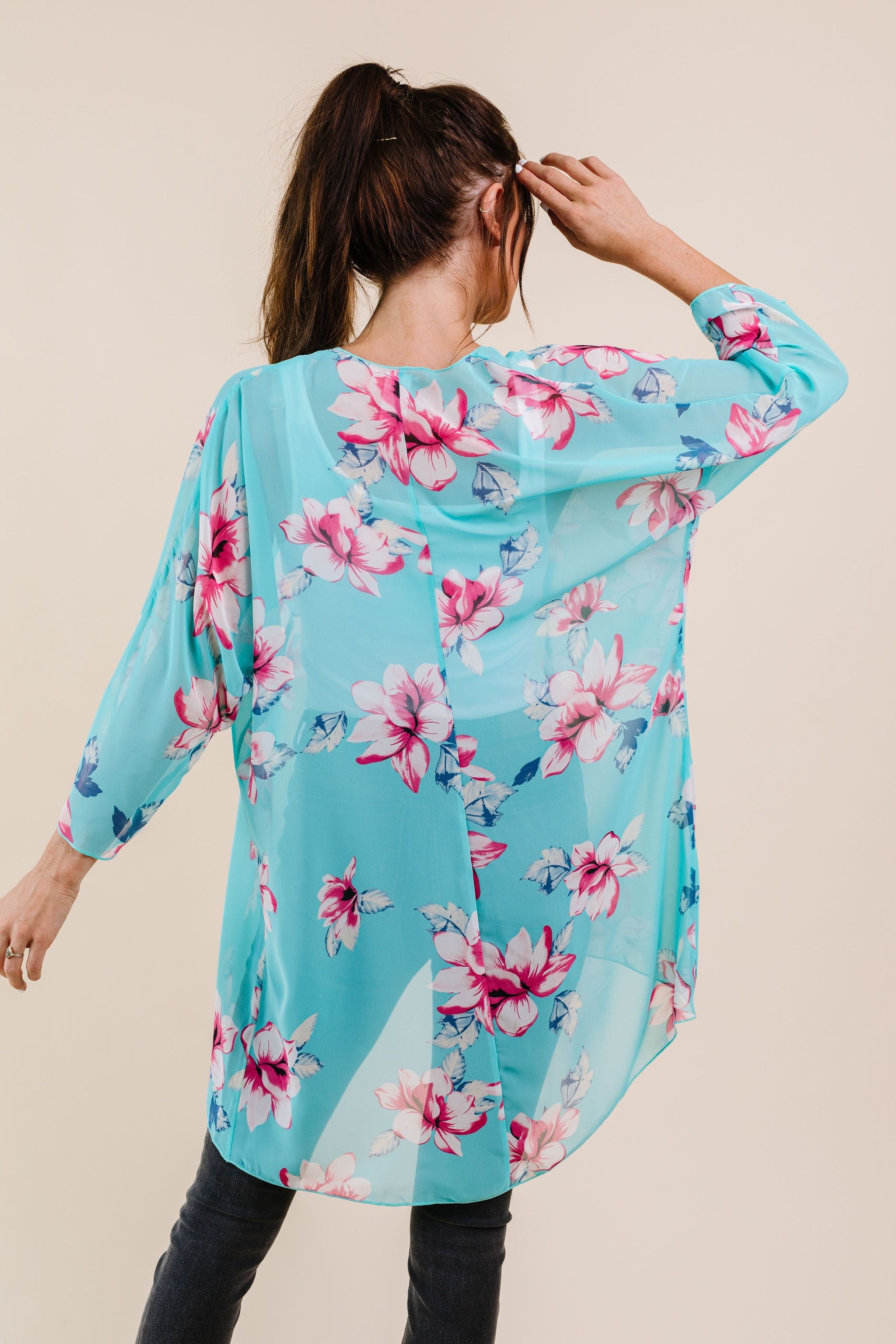 Barely There Chiffon Kimono