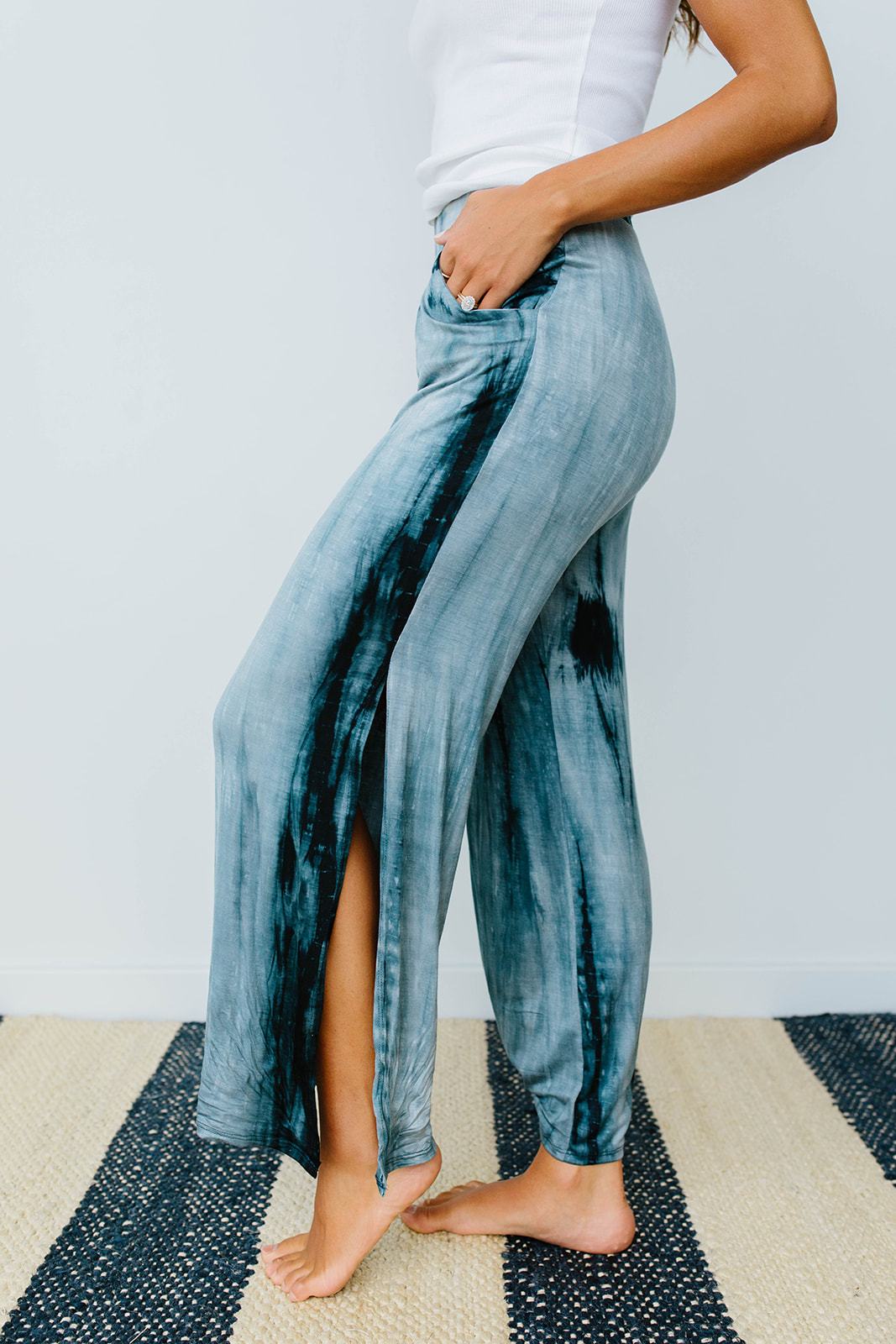 Beach Streak Pants In Navy