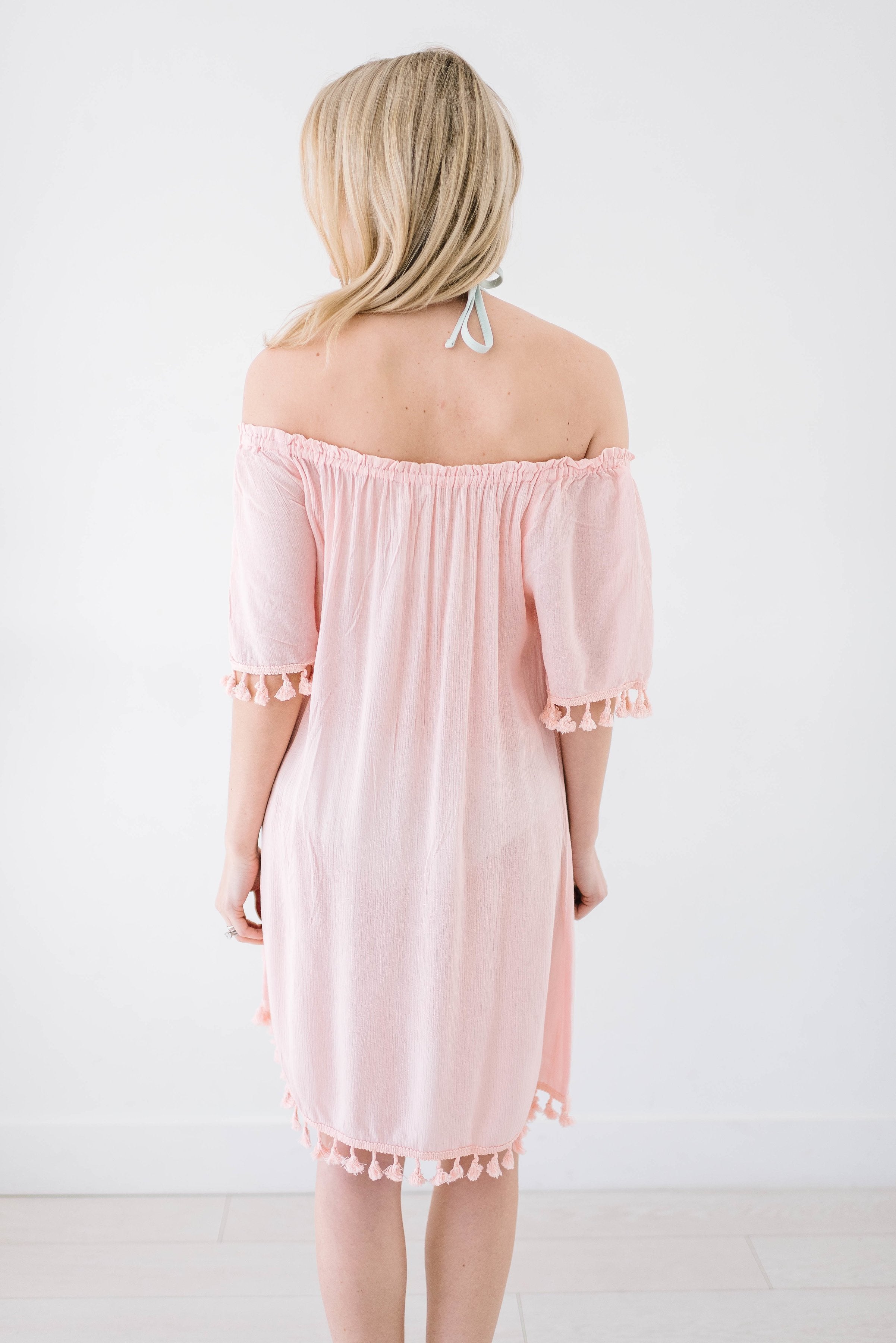 Belmar Beach Cover Up In Blush