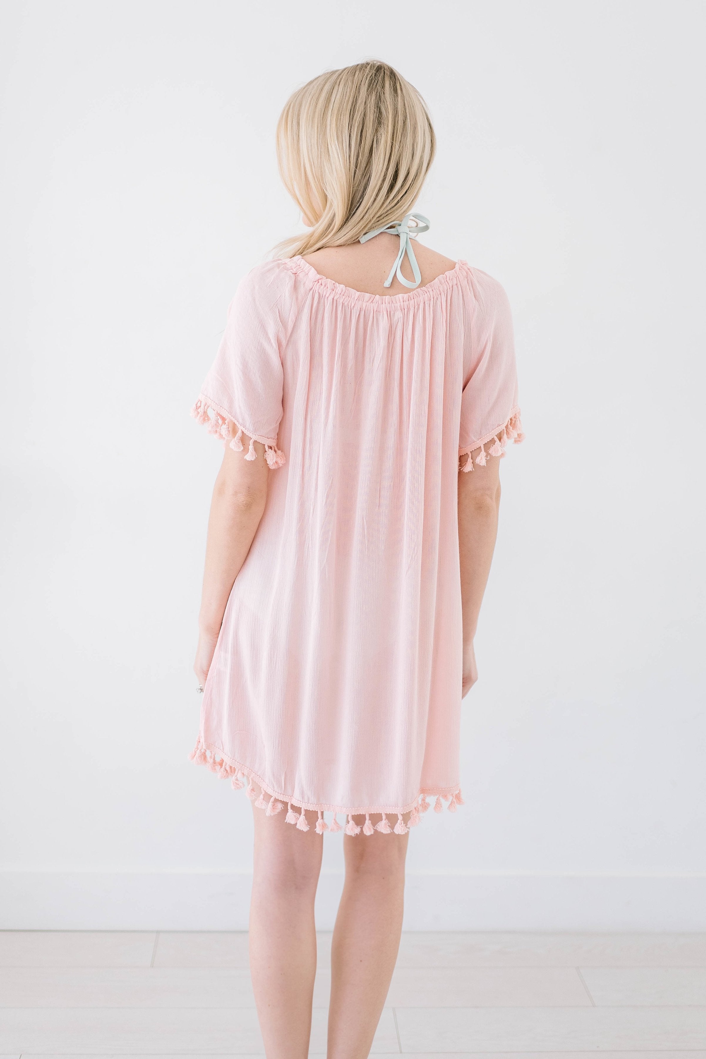 Belmar Beach Cover Up In Blush