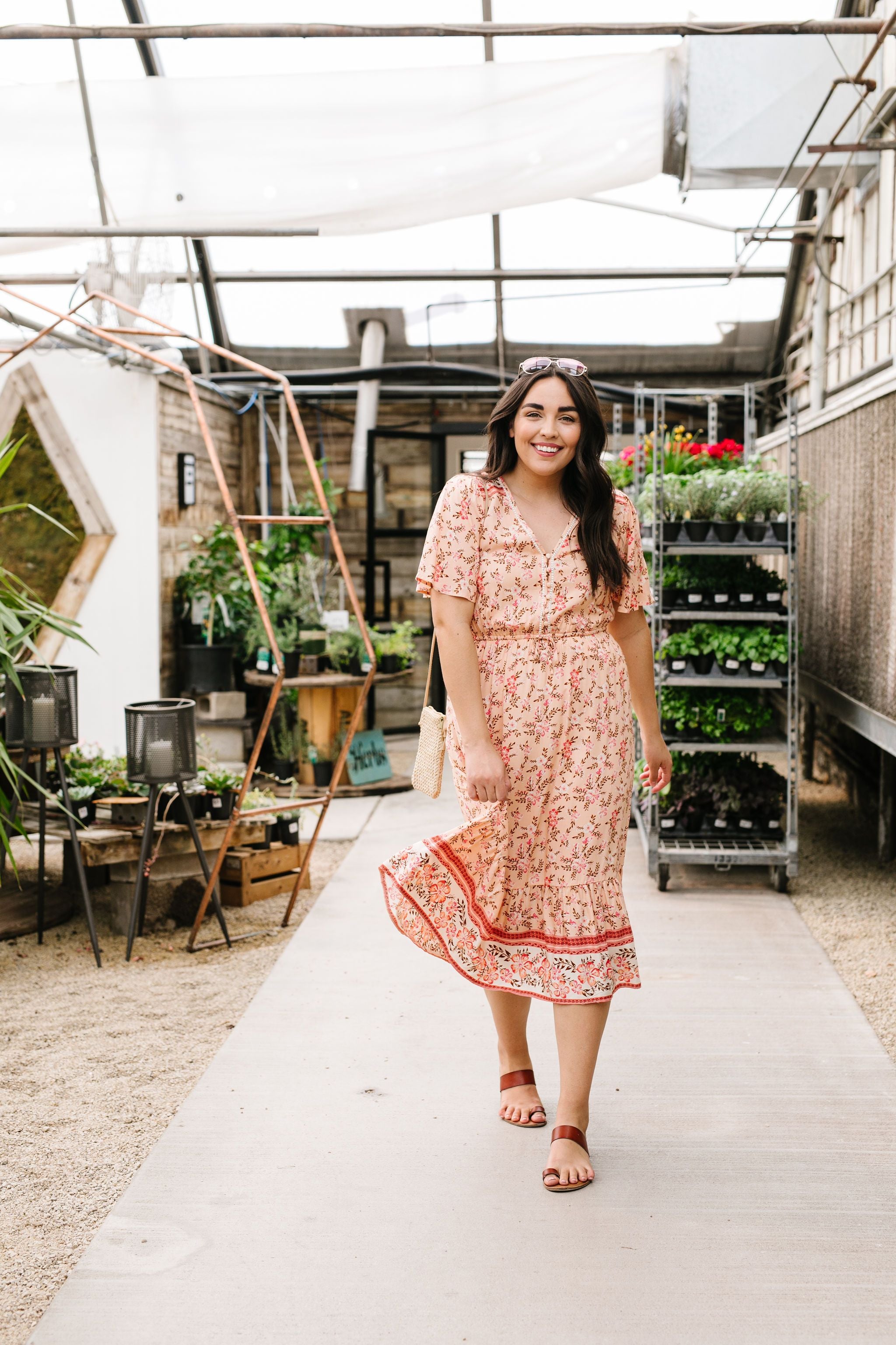 Blooming Beauty Midi Dress