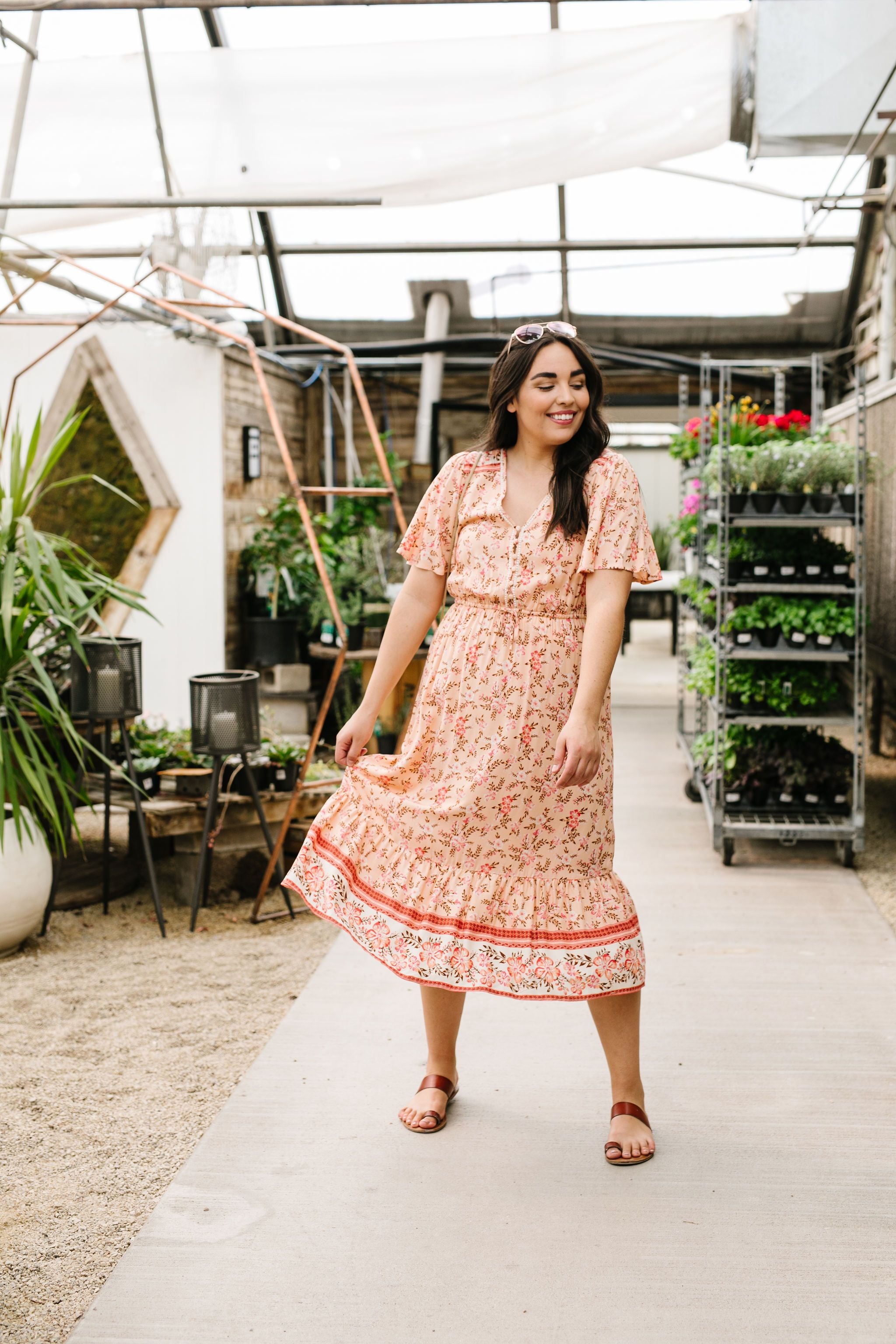 Blooming Beauty Midi Dress