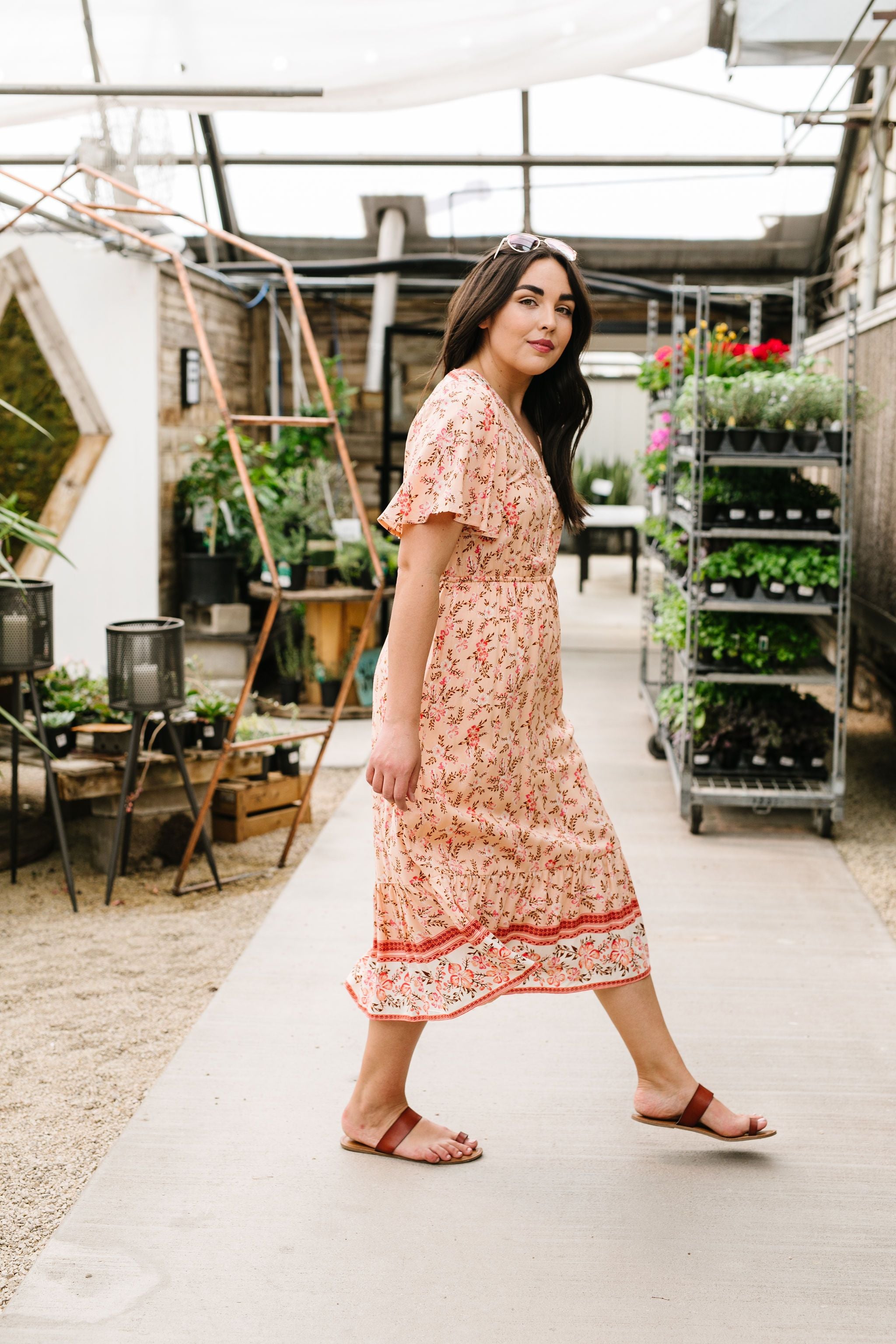 Blooming Beauty Midi Dress