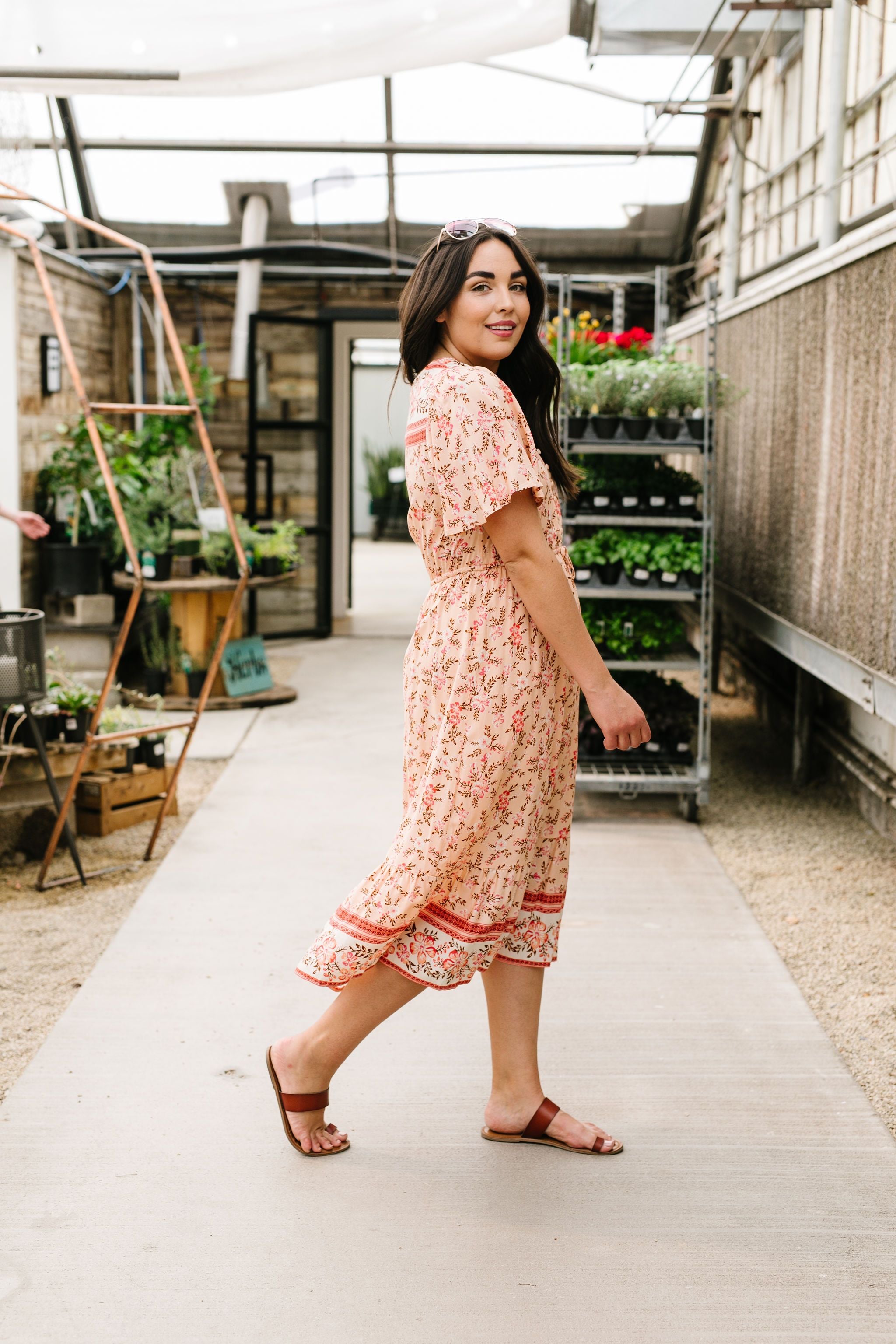 Blooming Beauty Midi Dress