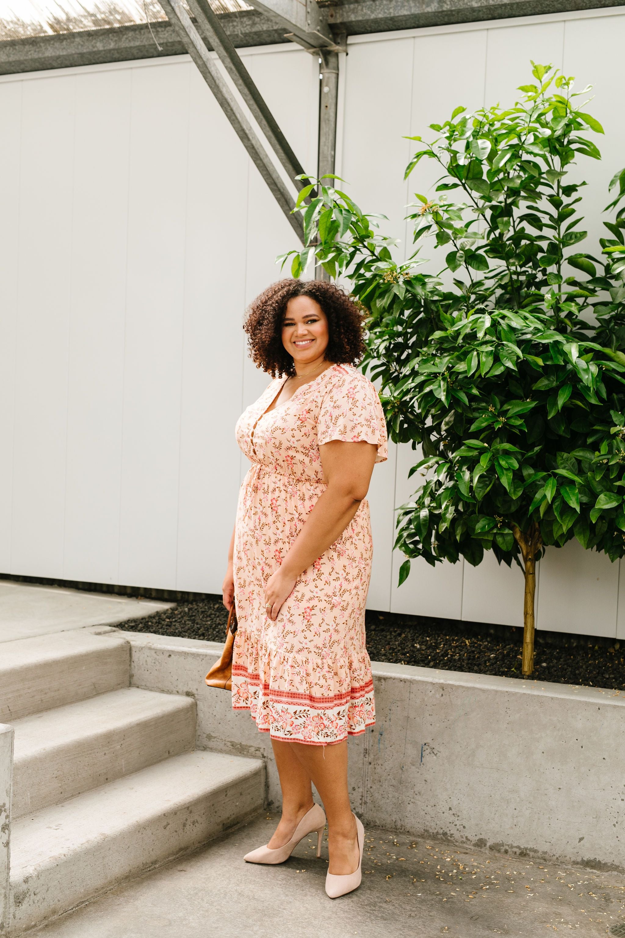 Blooming Beauty Midi Dress