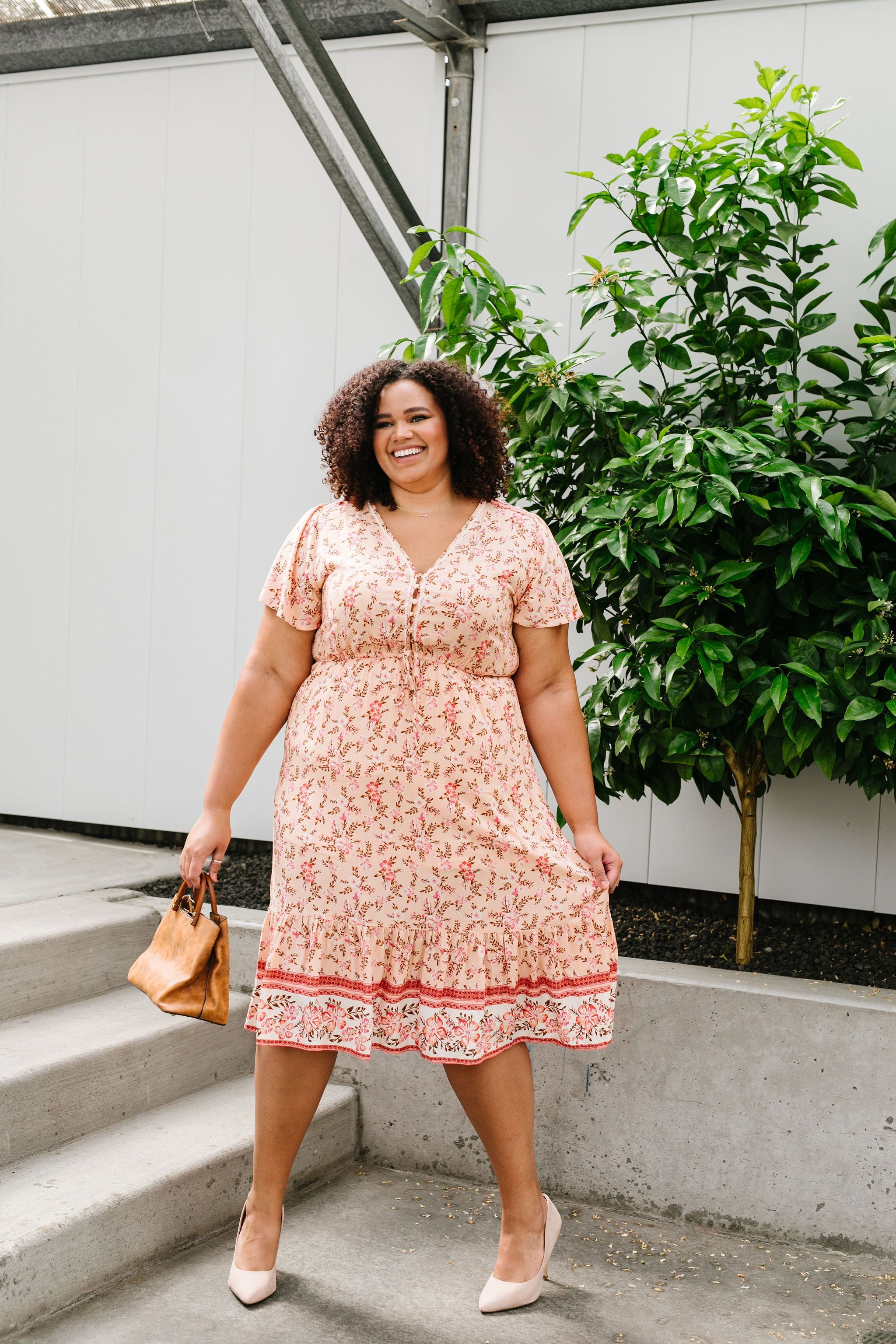 Blooming Beauty Midi Dress