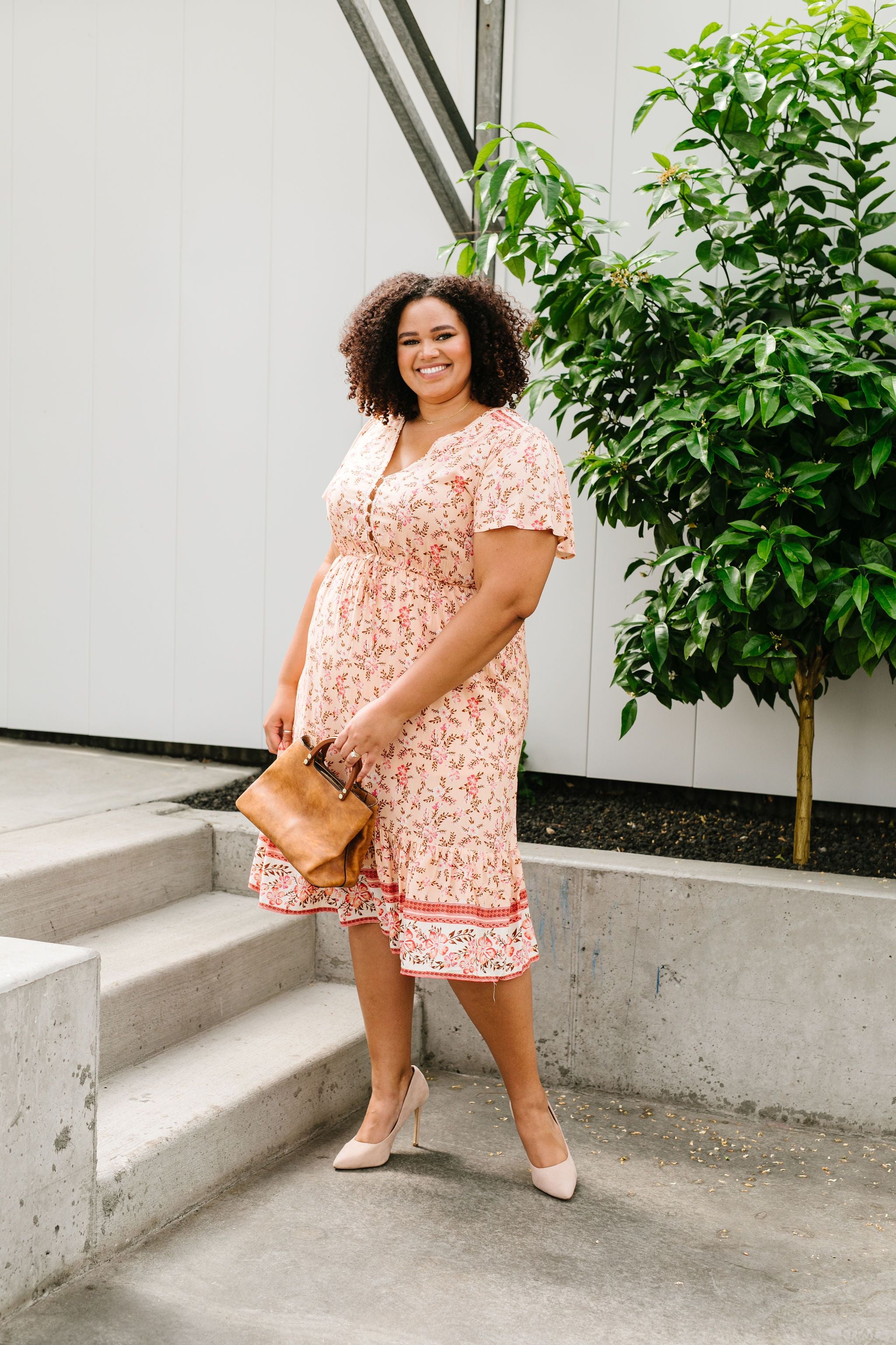 Blooming Beauty Midi Dress