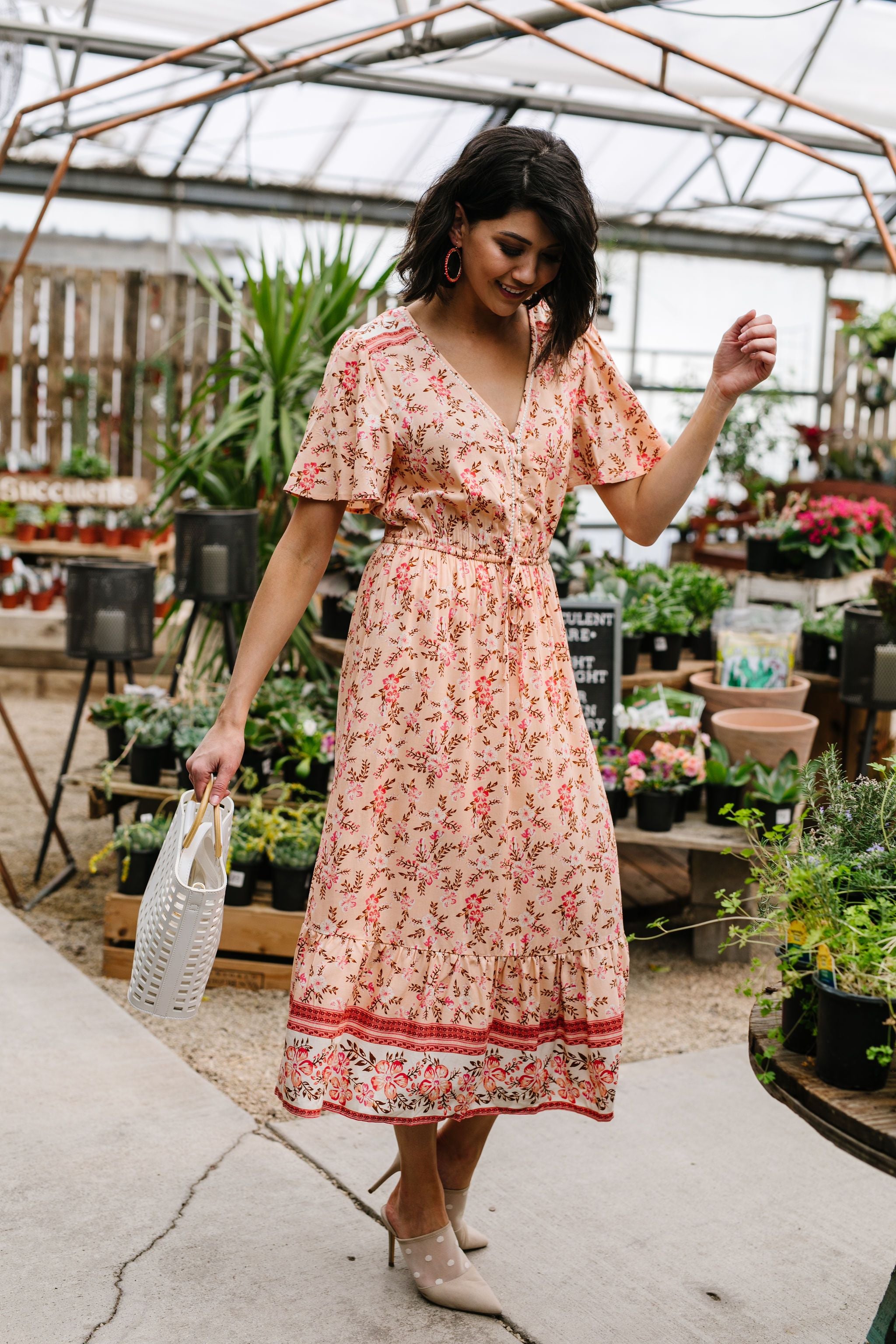 Blooming Beauty Midi Dress