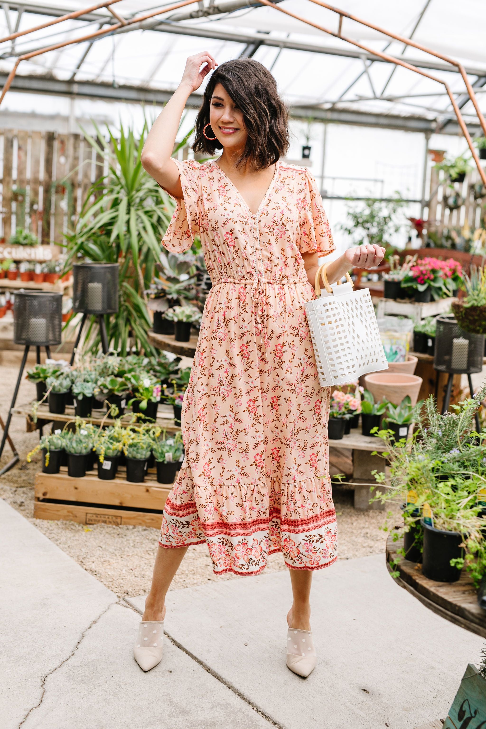 Blooming Beauty Midi Dress