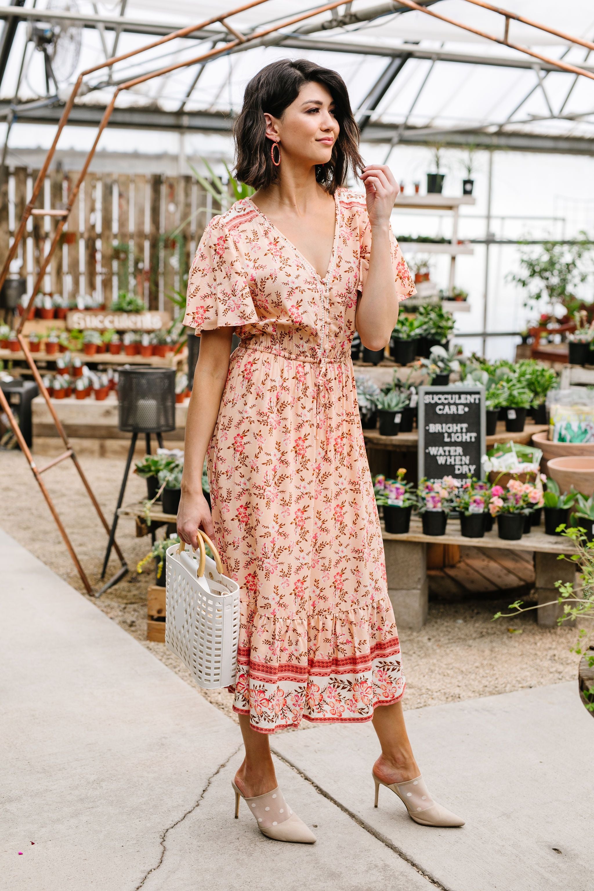 Blooming Beauty Midi Dress