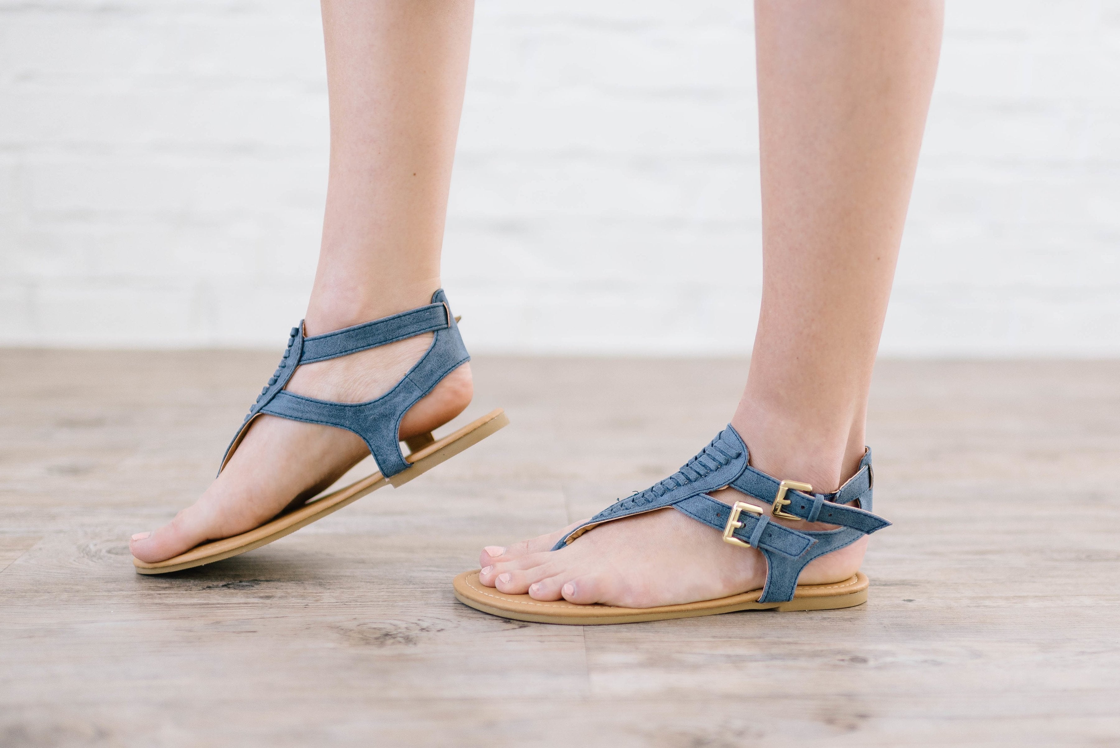 Boho Blue Sandals