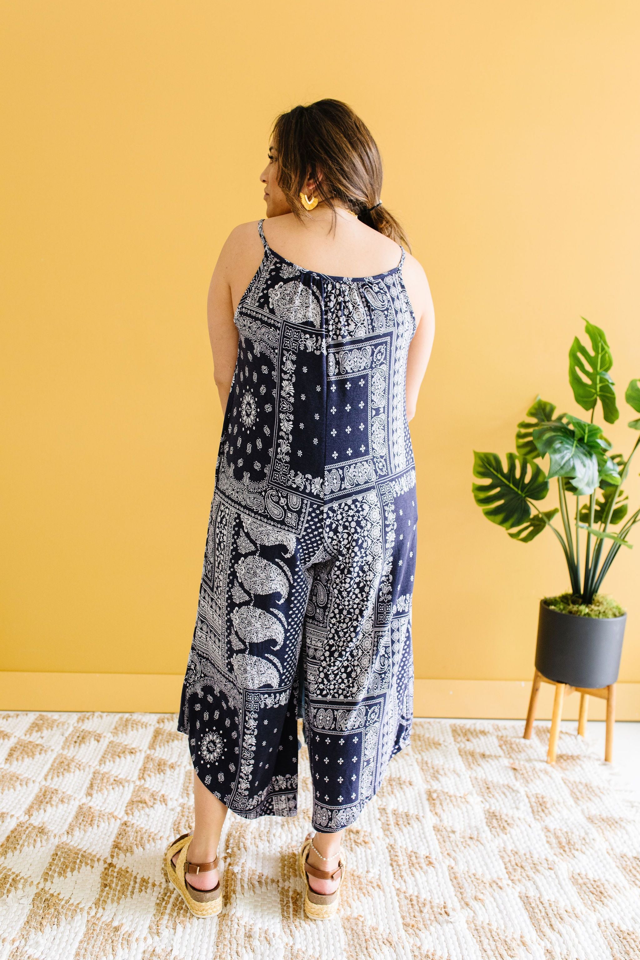 Boho Handkerchief Jumpsuit