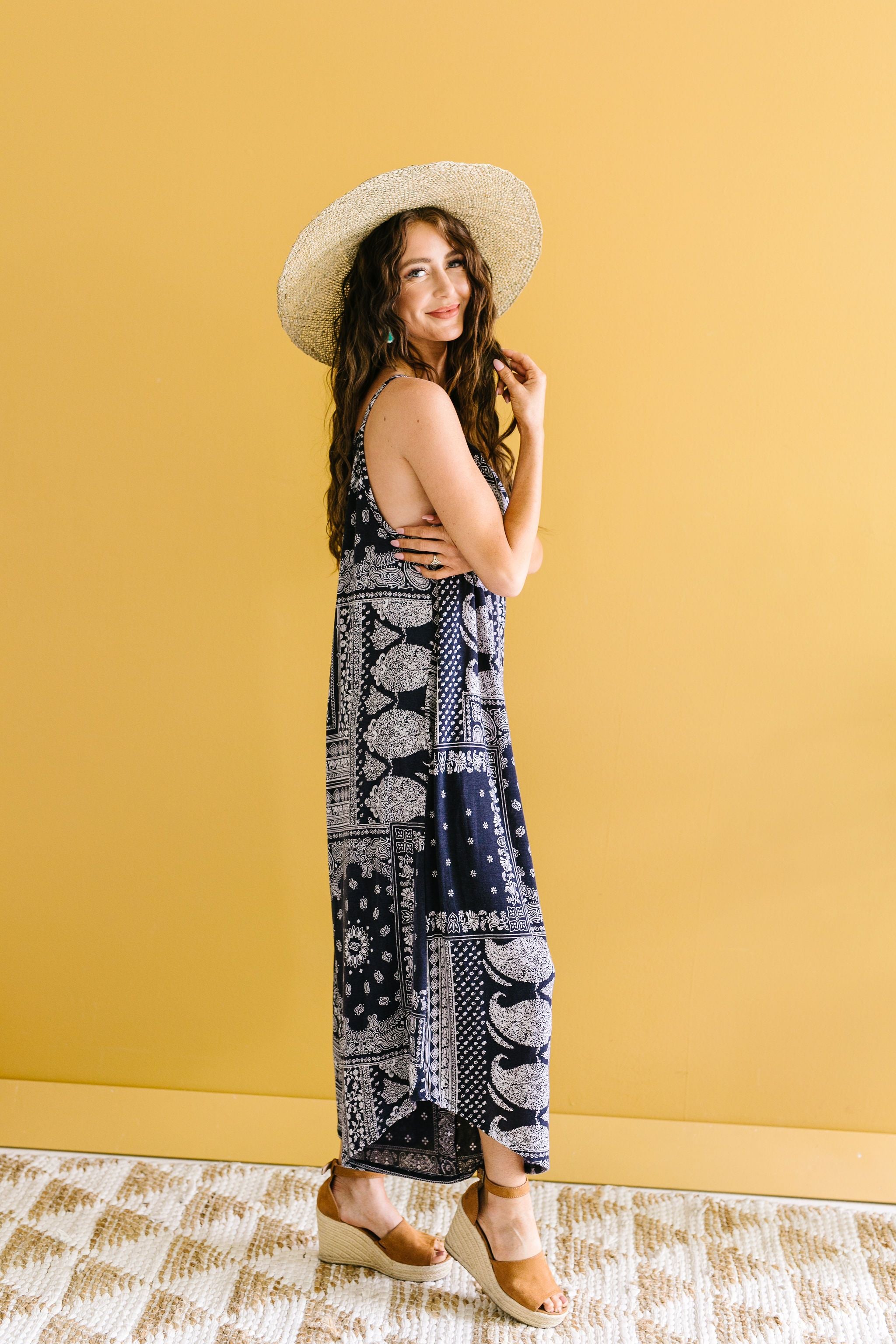 Boho Handkerchief Jumpsuit