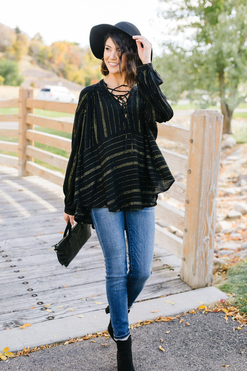 Boho Luxe Peasant Blouse