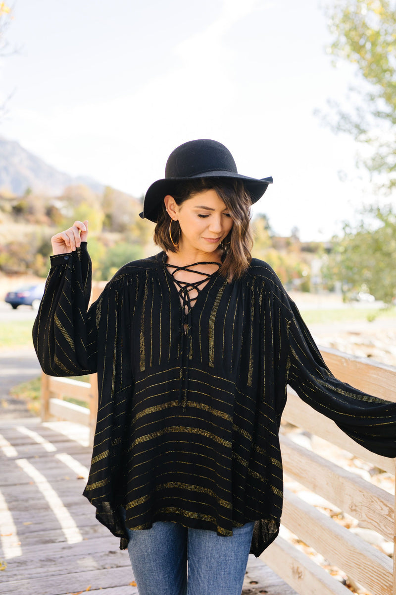 Boho Luxe Peasant Blouse