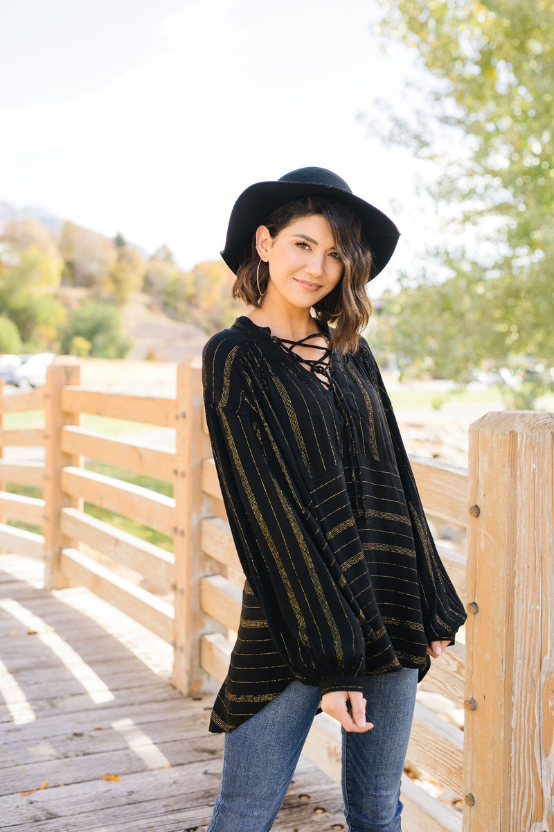 Boho Luxe Peasant Blouse