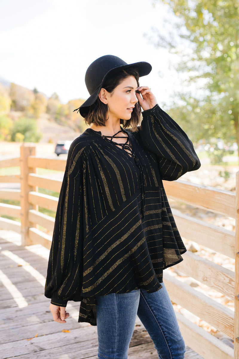 Boho Luxe Peasant Blouse